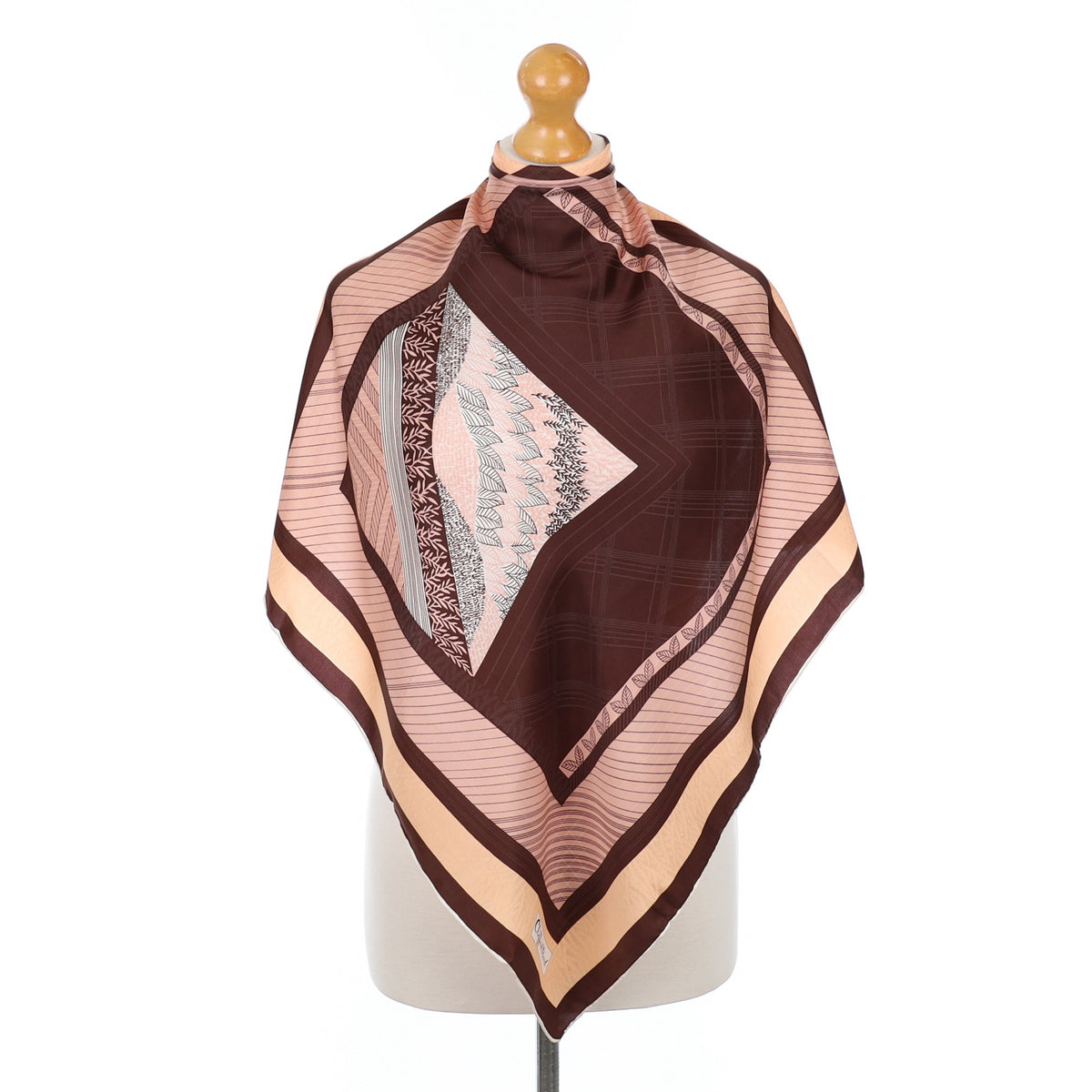 1970s Clifford Bond Vintage Silk Scarf