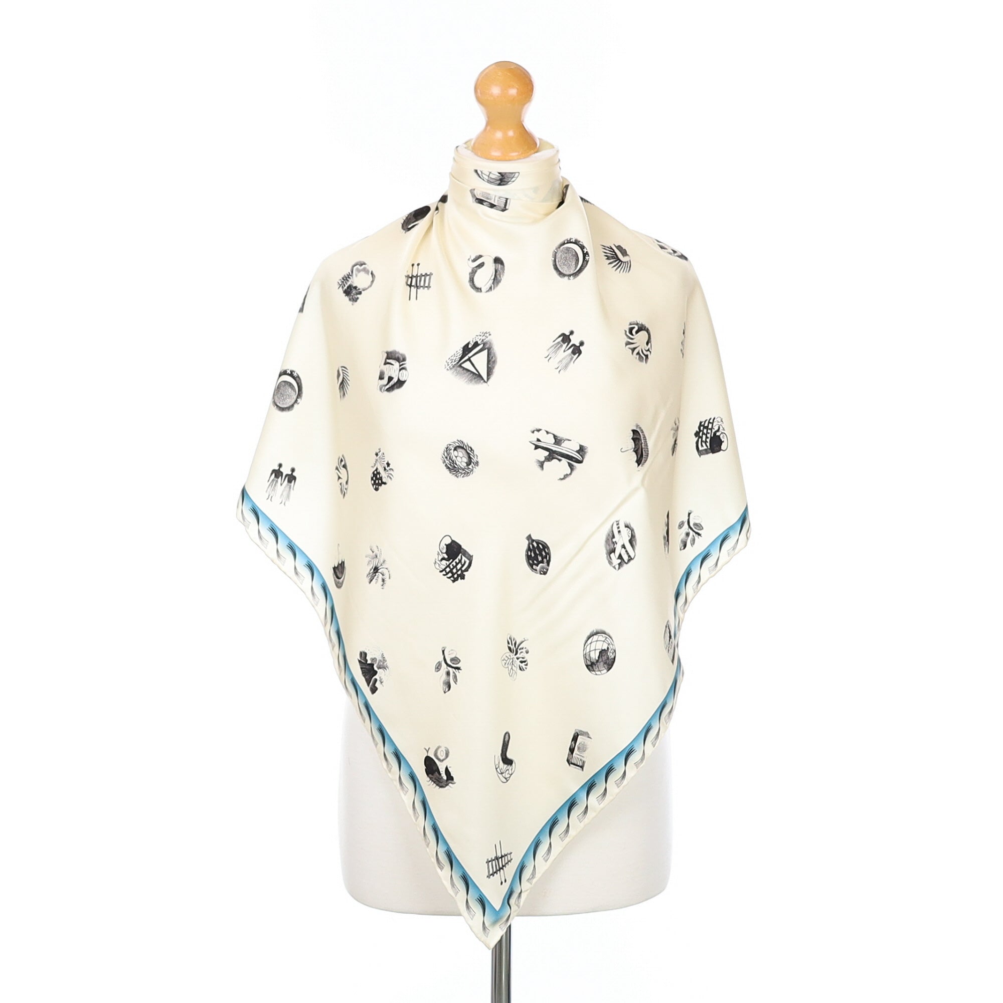 Wedgwood Museum Vintage Silk Scarf