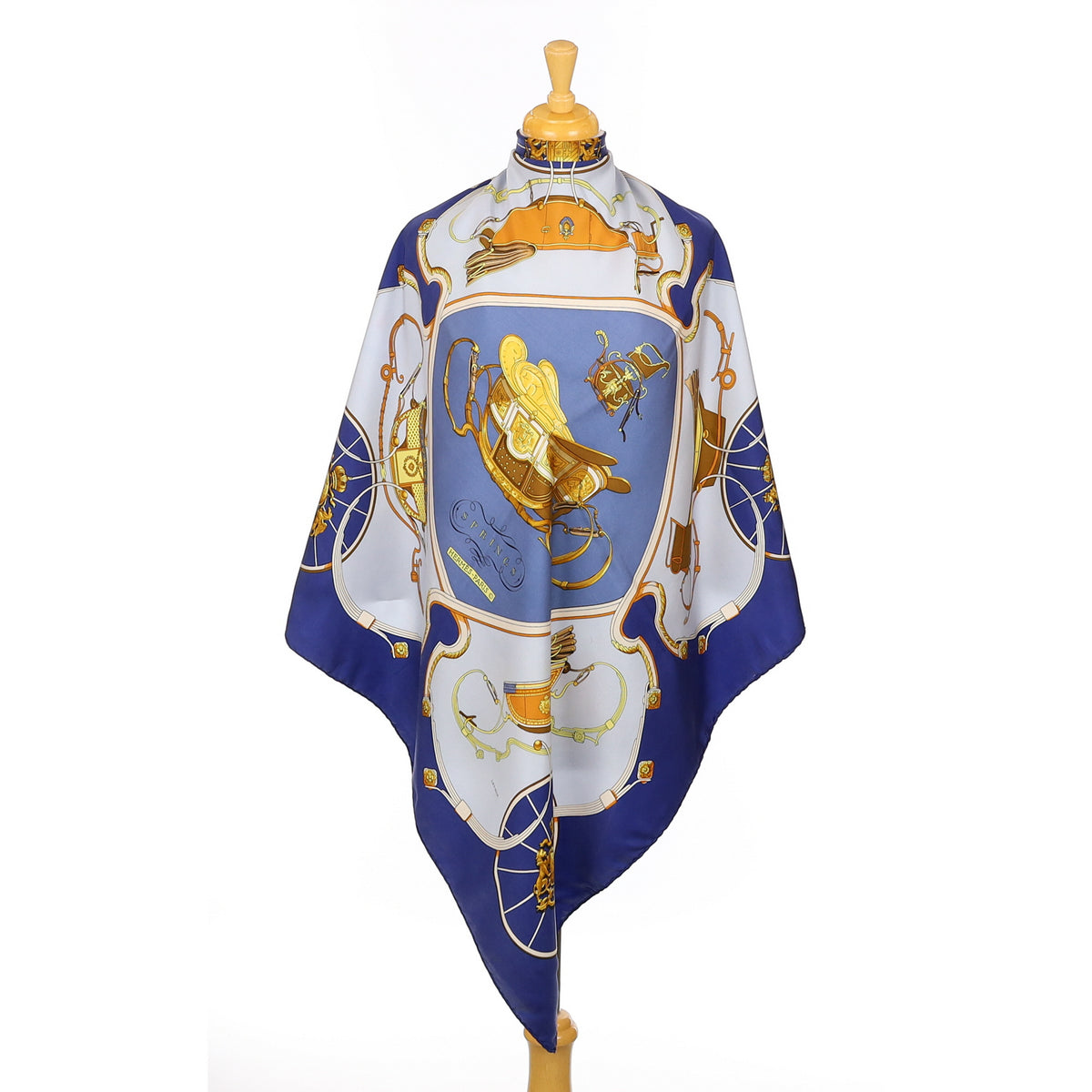 Hermès Springs Silk Scarf