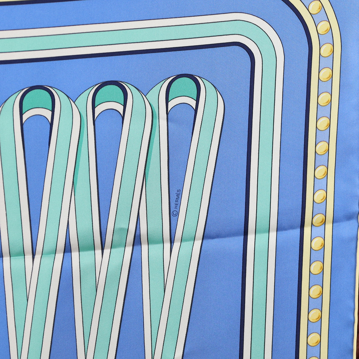 Brand New Boxed Hermès Grand Tralala Silk Scarf