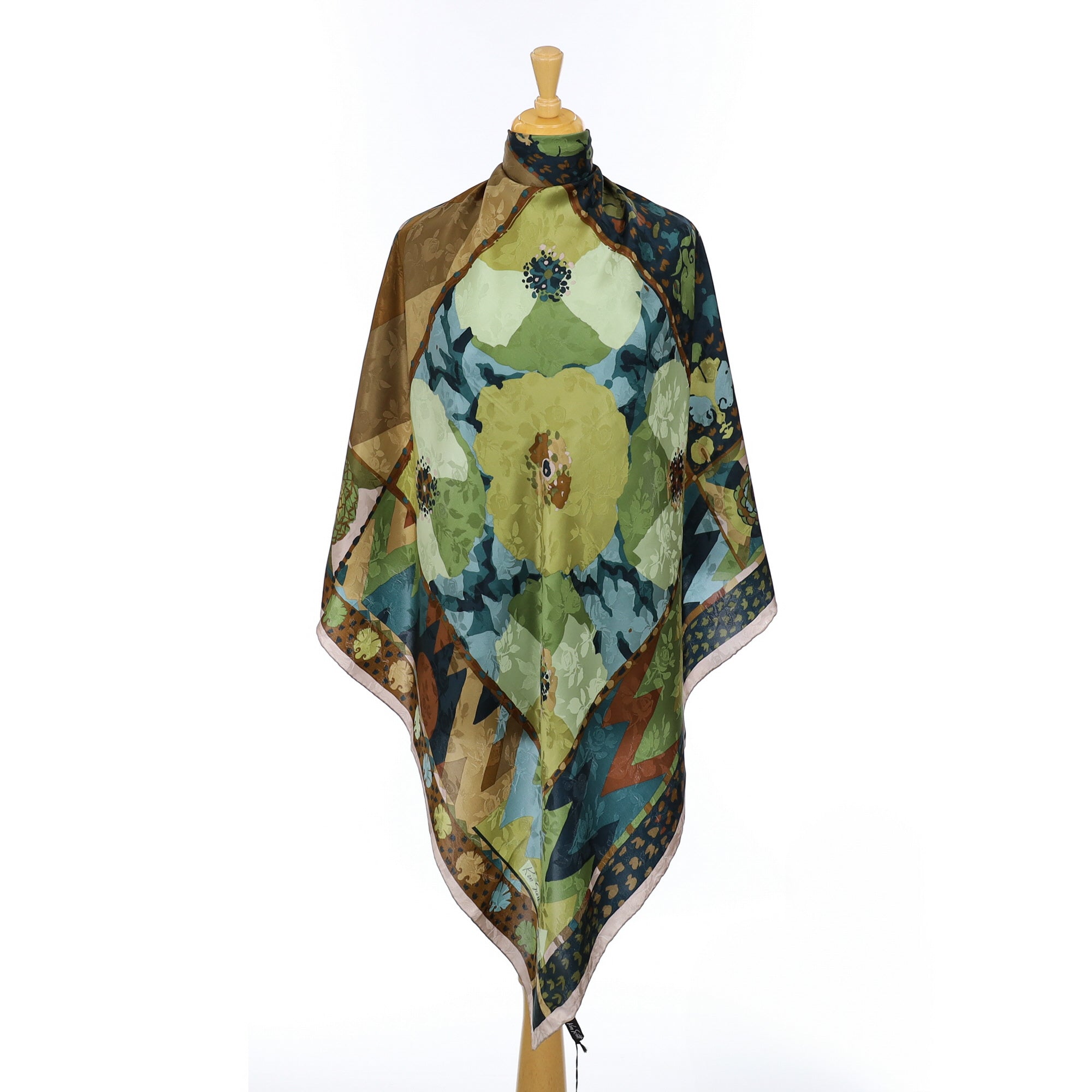 Brand New Ken Scott Silk Scarf