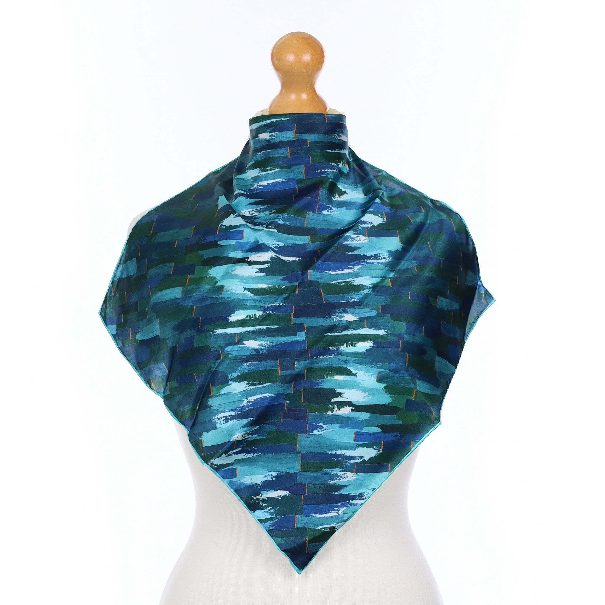 Brand New Boxed Firehorse Silk Scarf