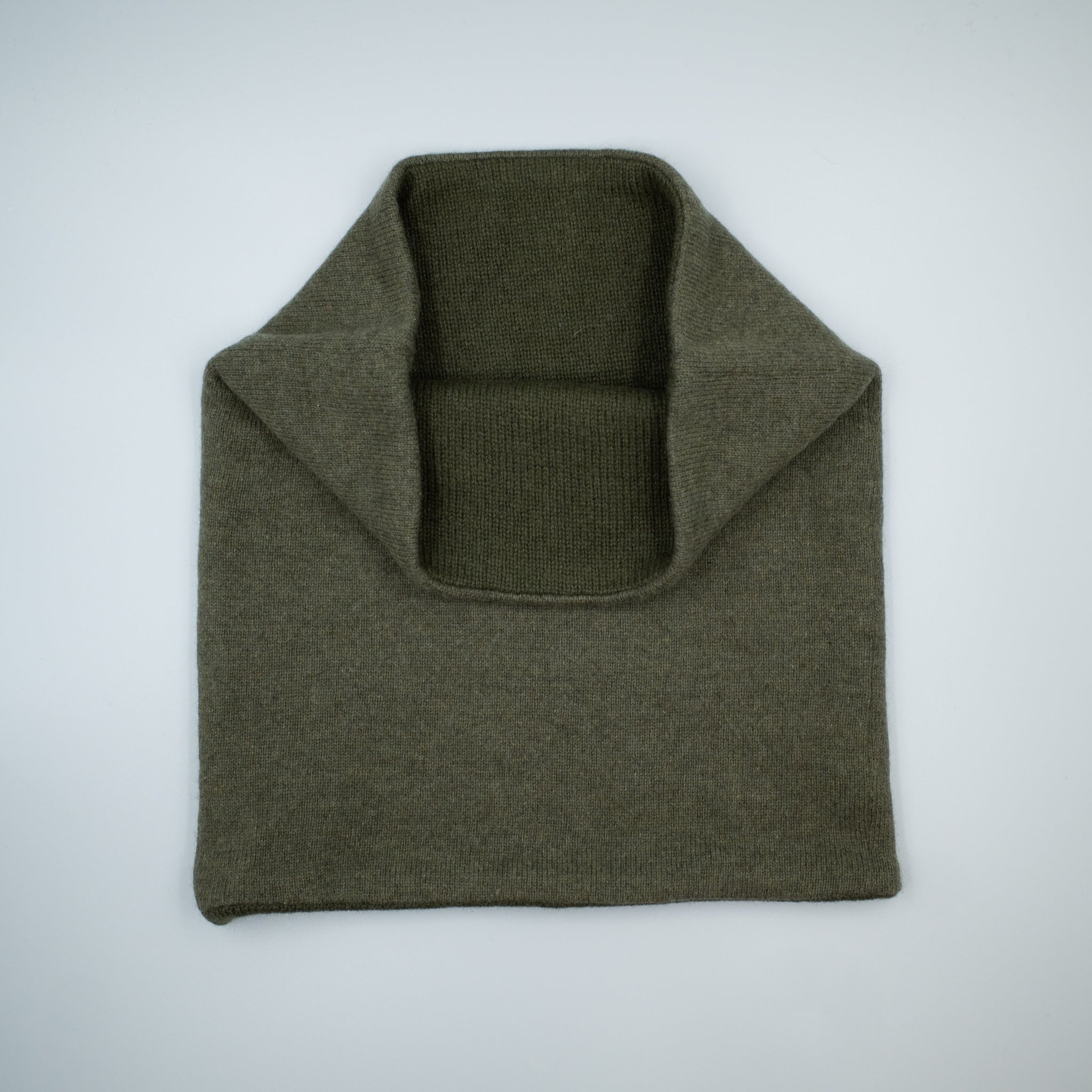 Men’s Khaki Luxury Double Layered Snood