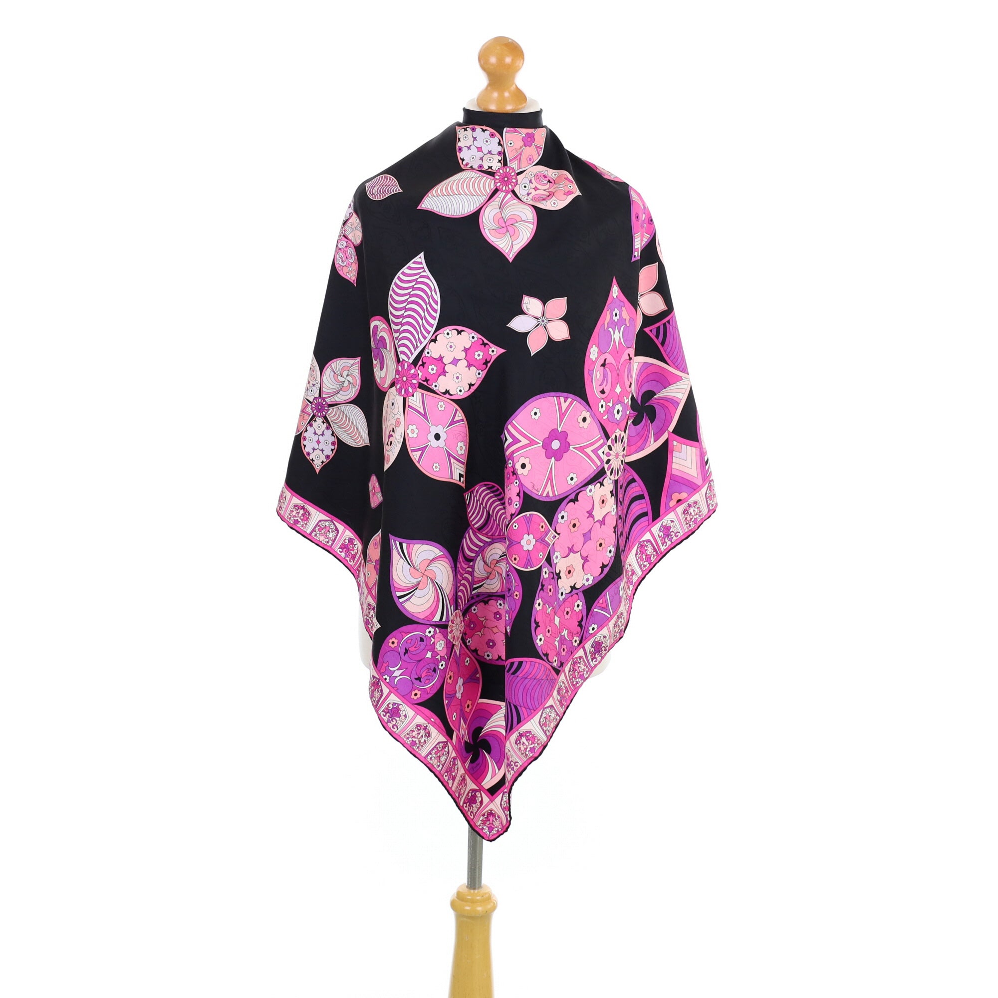 Emilio Pucci Italian Designer Silk Scarf