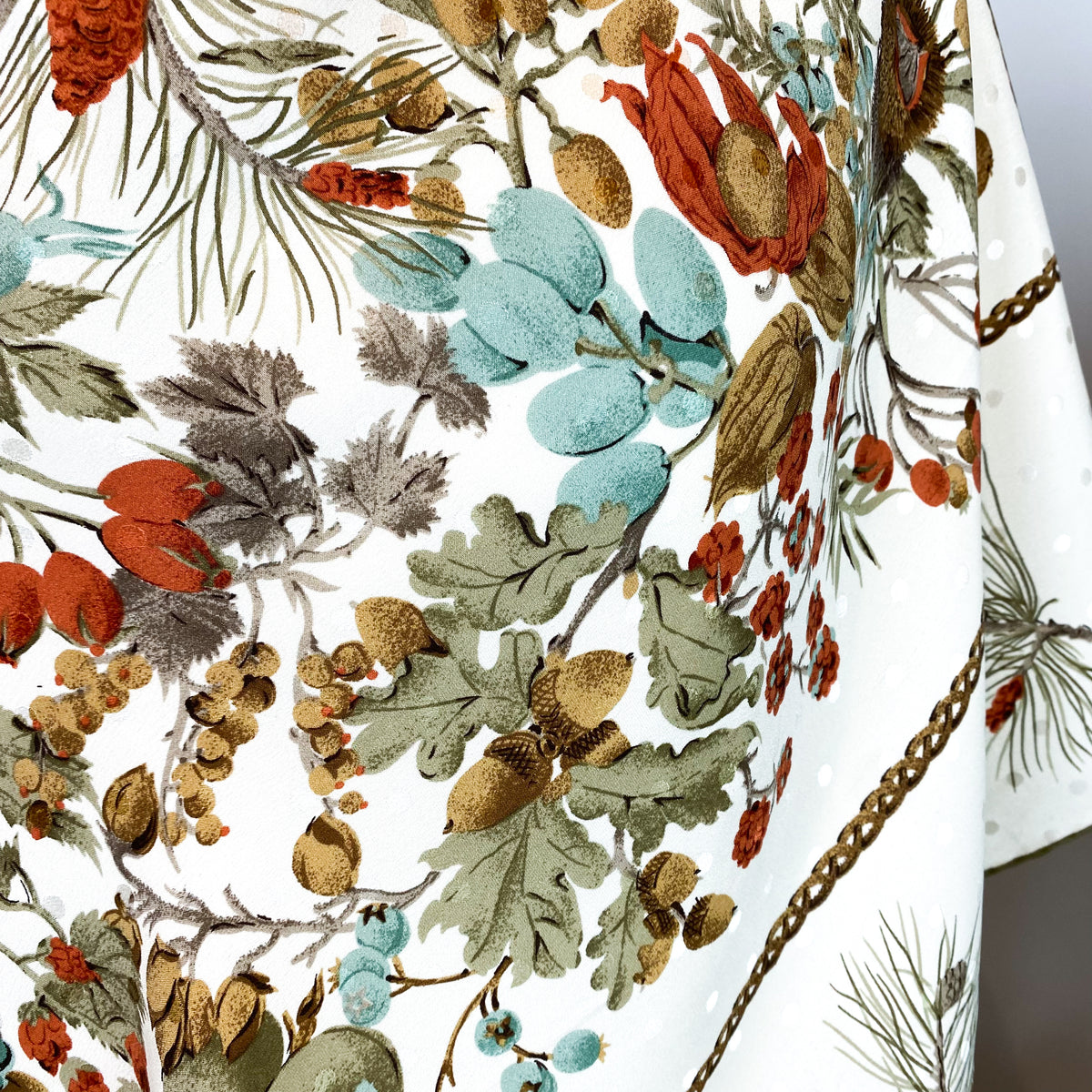Autumnal Ostinelli Vintage Silk Scarf