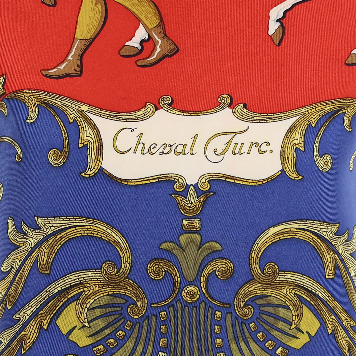 Hermès Cheval Turc Silk Scarf