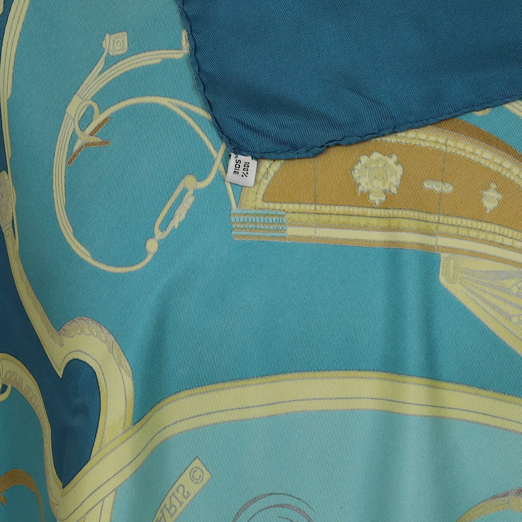 Hermès Springs Silk Scarf