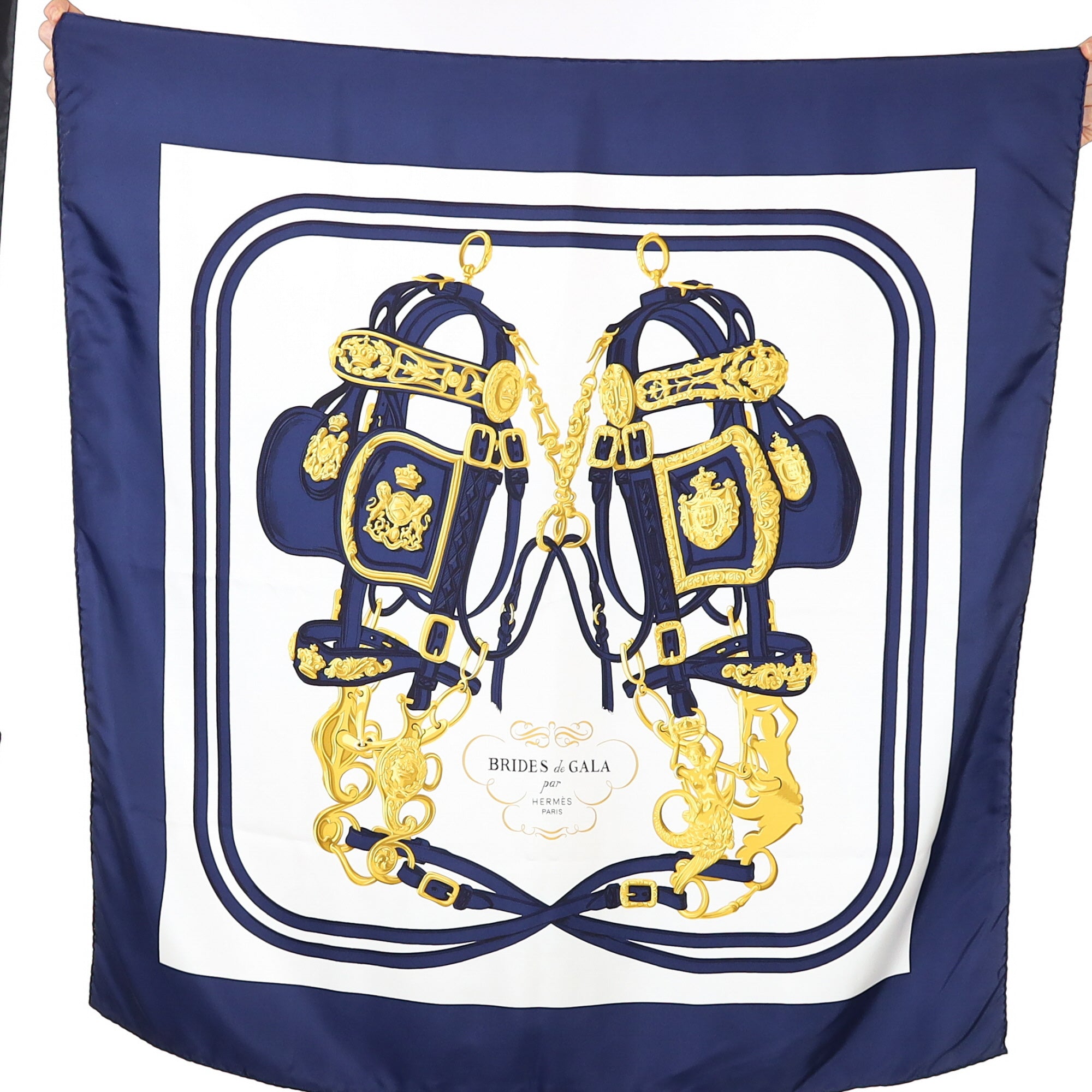 Hermès Brides de Gala Silk Scarf