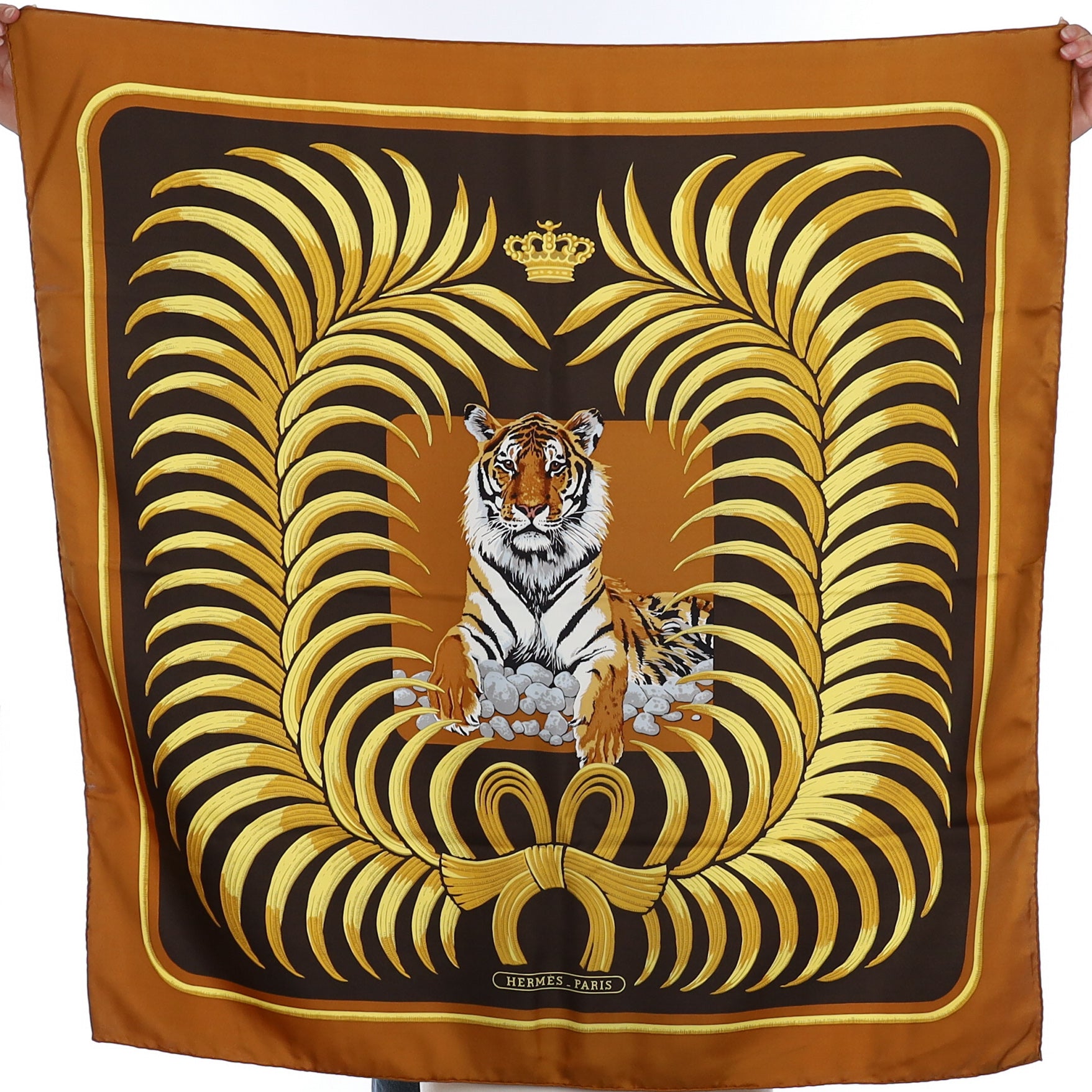 Hermès Tigre Royal Silk Scarf