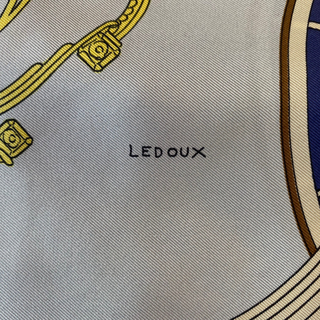 Hermès Springs Silk Scarf