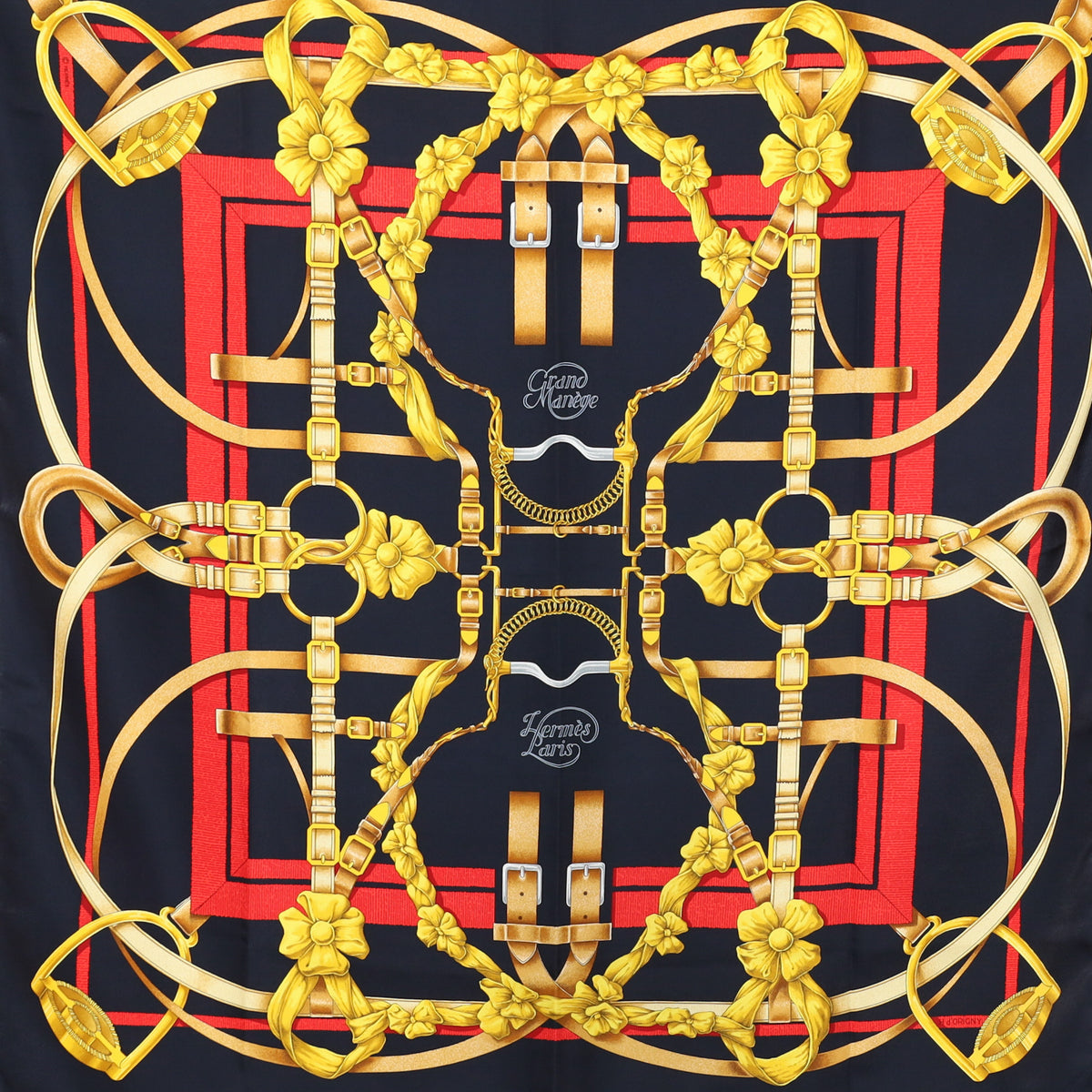 Hermès Grand Manège Silk Scarf