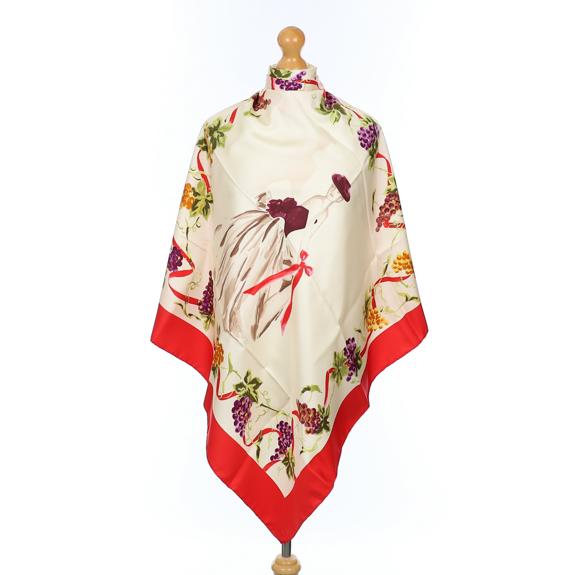 Brand New Boxed GH Mumm & Cie Silk Scarf