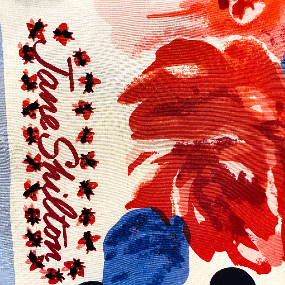Jane Shilton Floral Vintage Silk Scarf