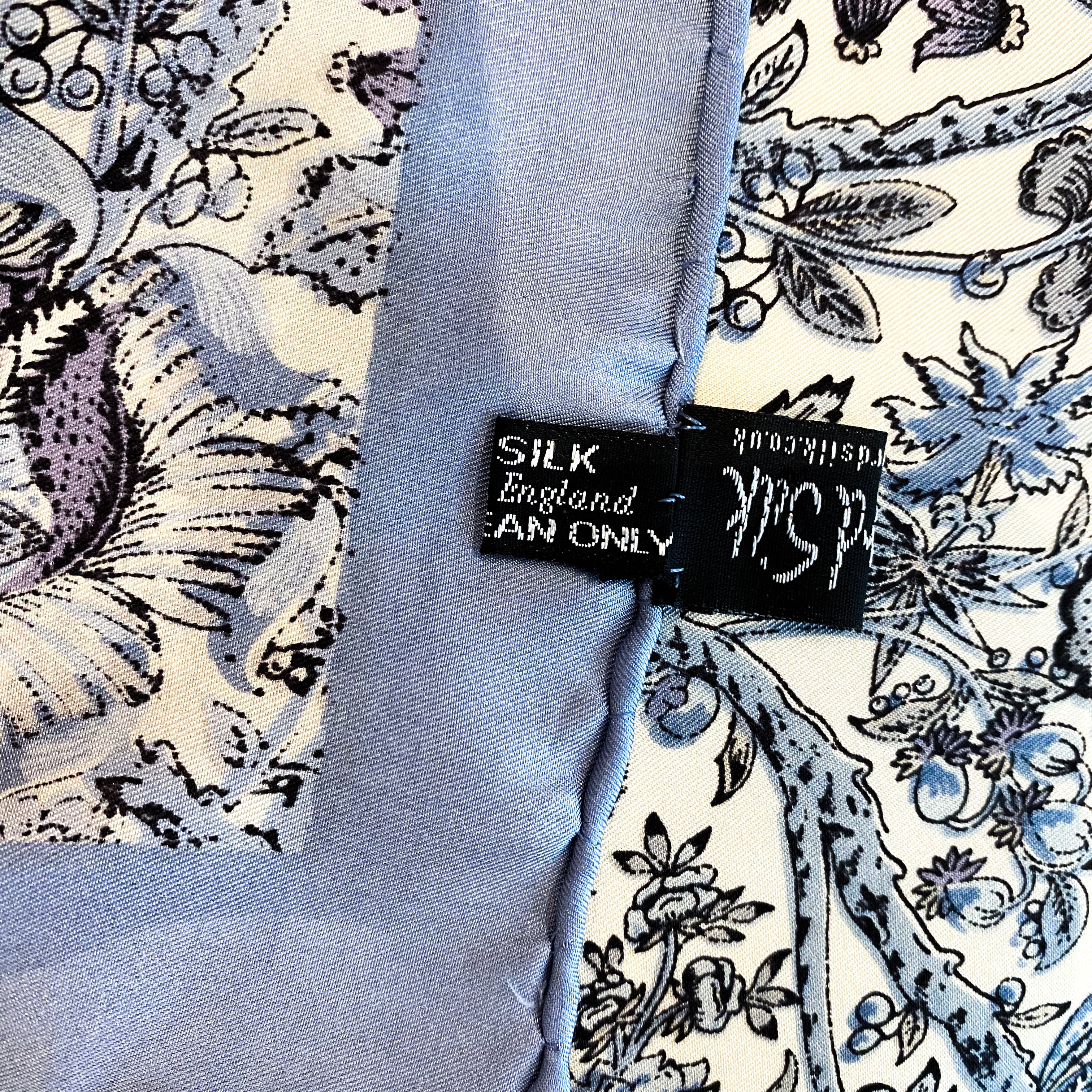 Pretty Beckford Silk Floral Scarf