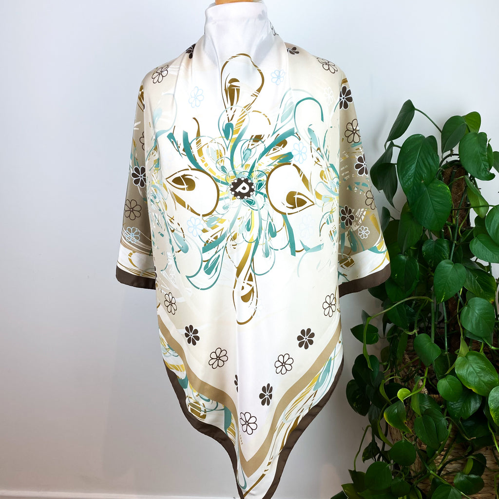Pollini Silk Scarf