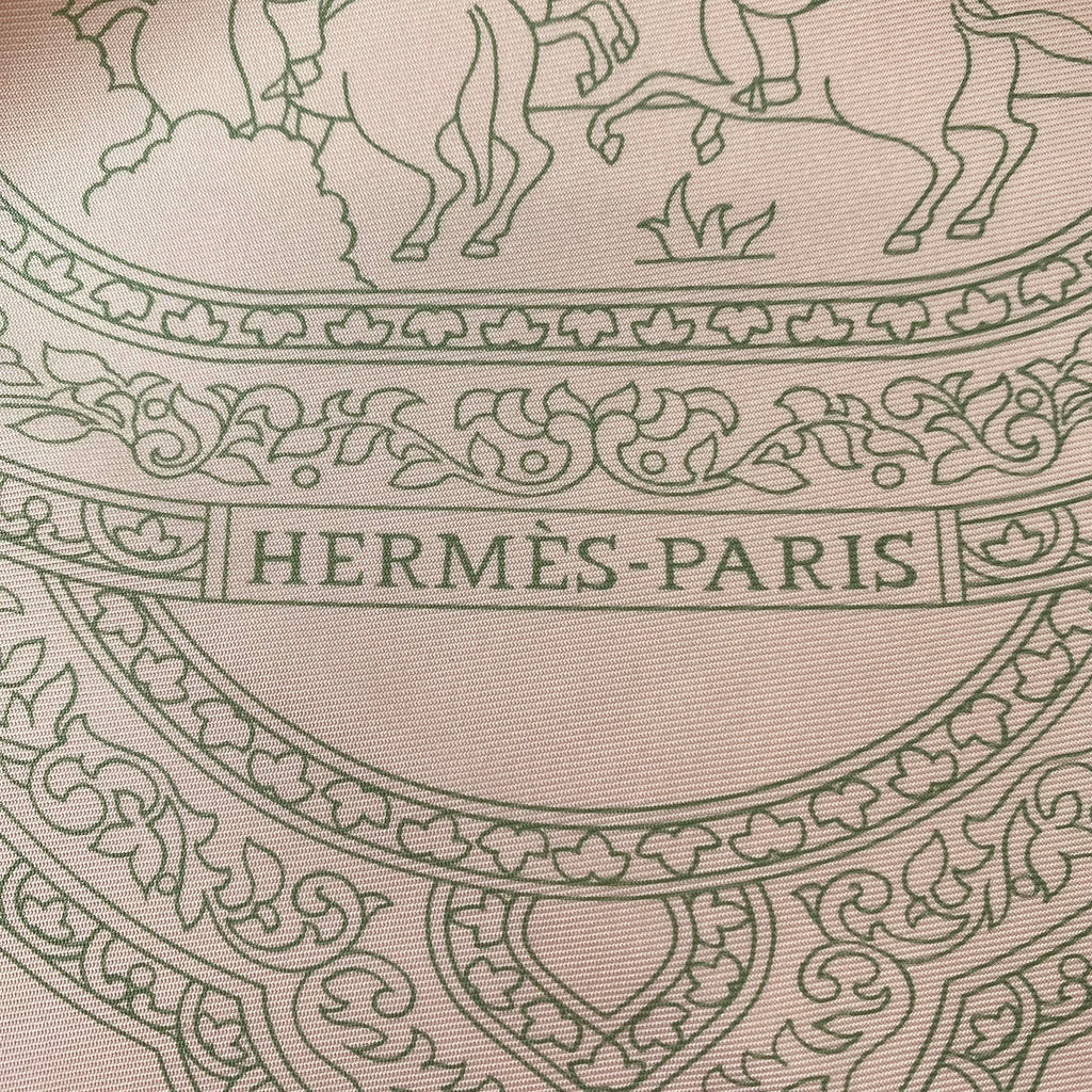 Hermès Qalamdan Silk Scarf