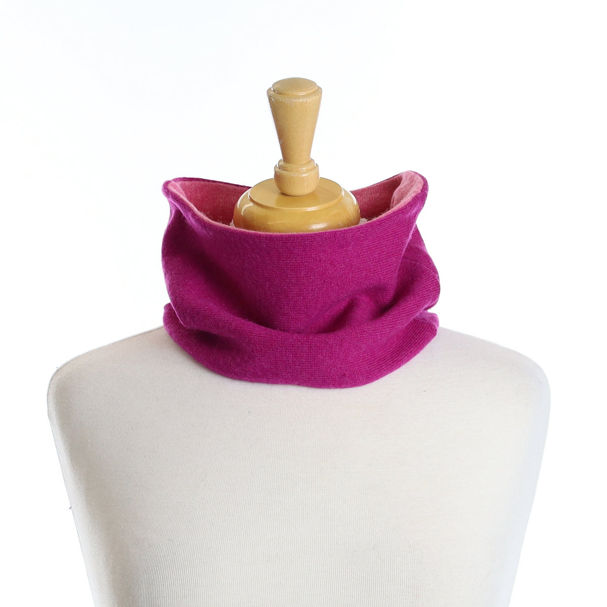 Magenta Purple and Pink Neck Warmer
