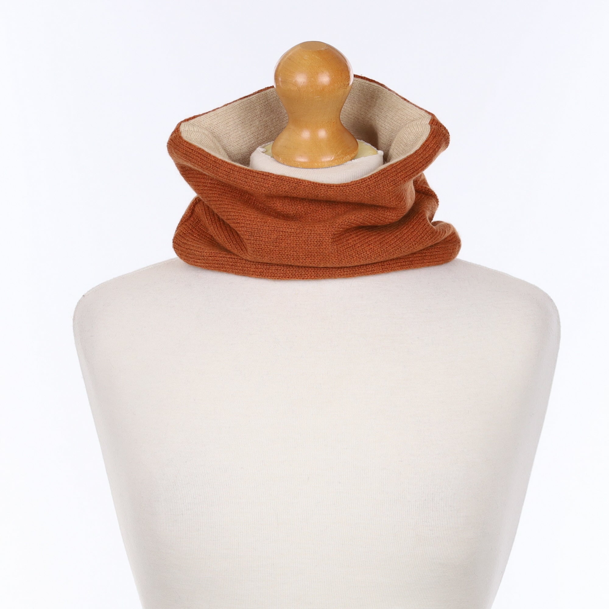 Gingerbread and Oatmeal Neck Warmer