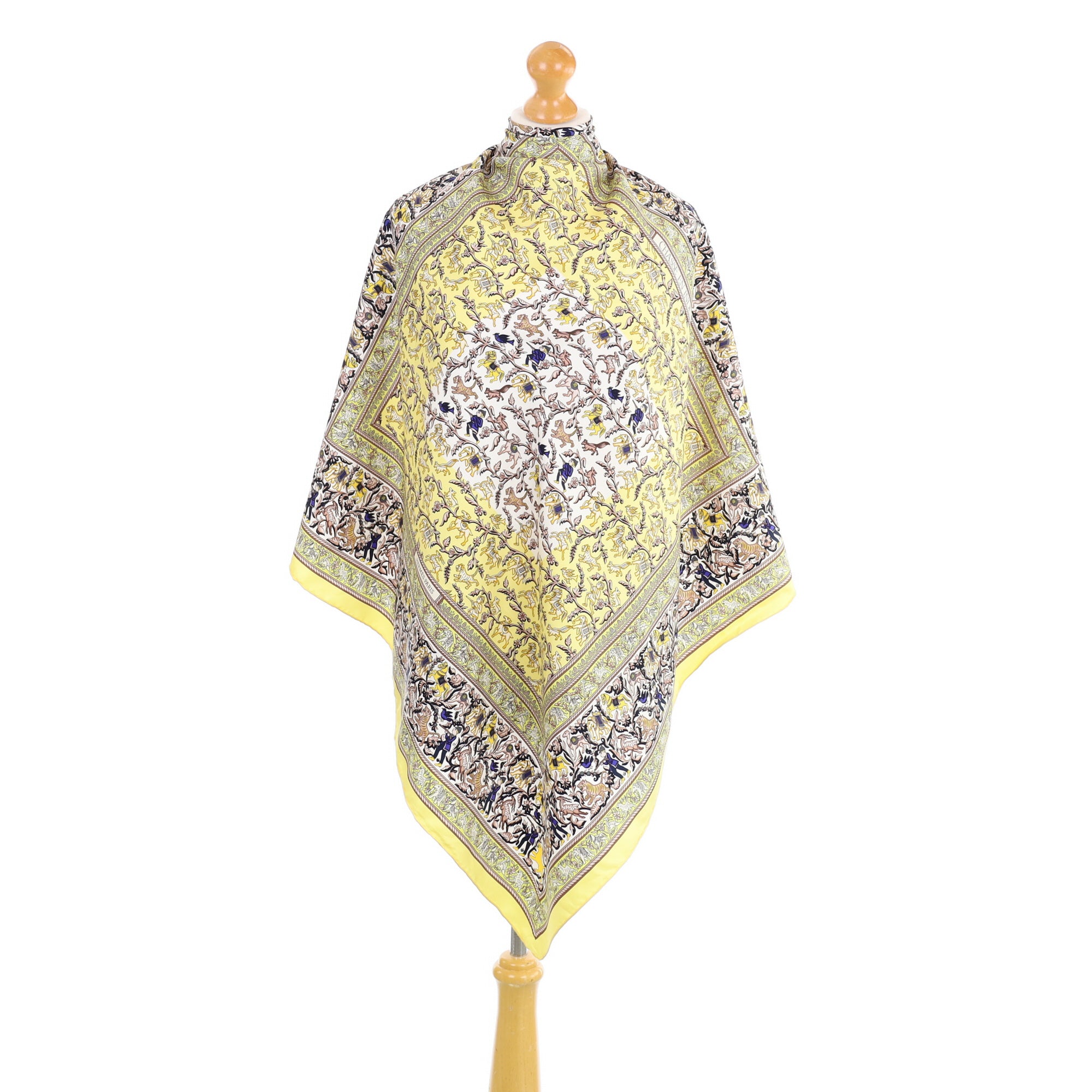 Hermès Chasse En Inde Silk Scarf