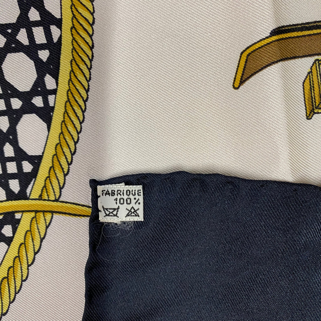 Unworn Hermès Les Voitures a Transformation Silk Scarf