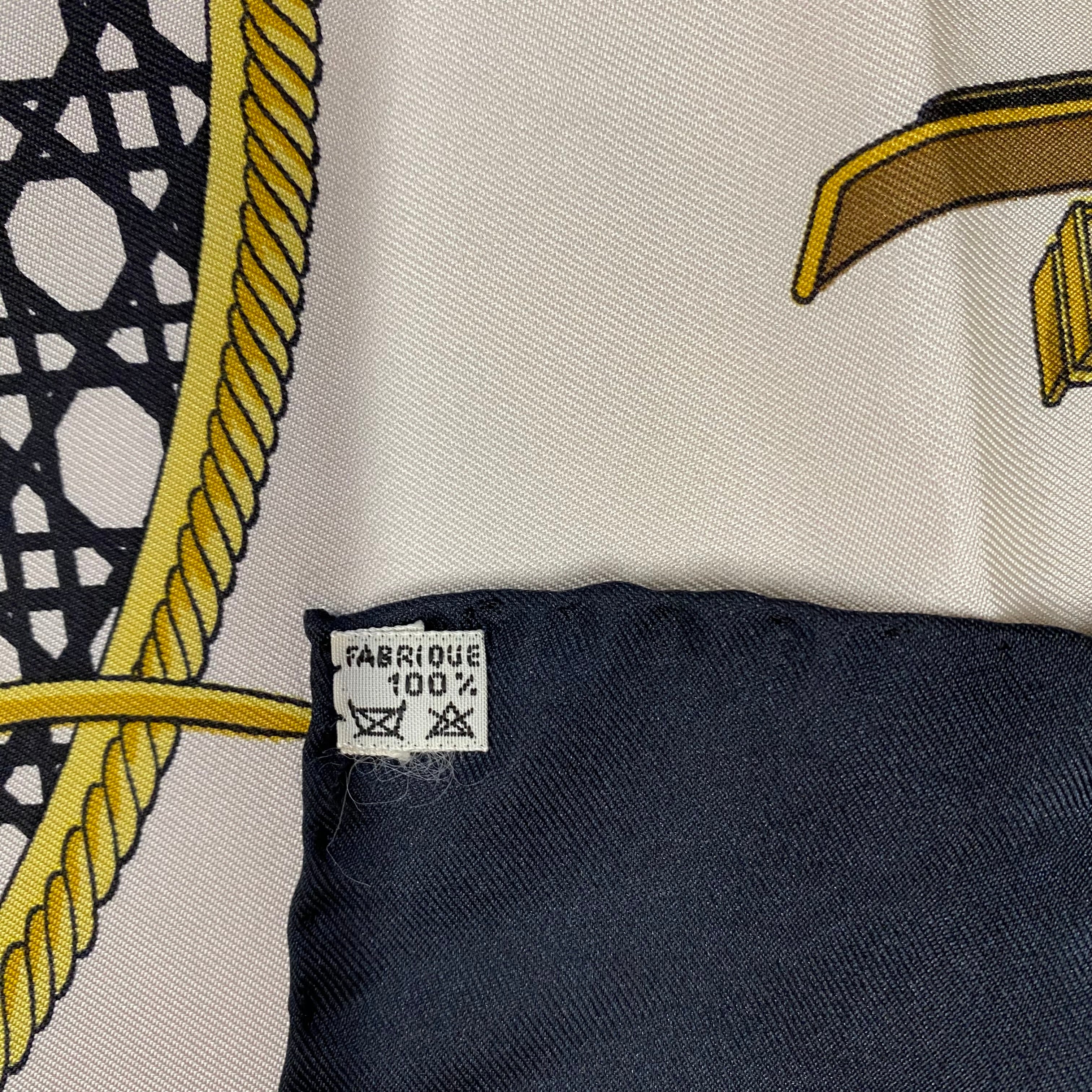 Unworn Hermès Les Voitures a Transformation Silk Scarf