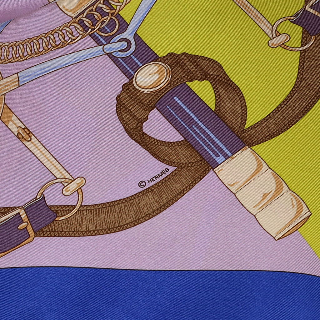 Hermès Eperon D’or Silk Scarf