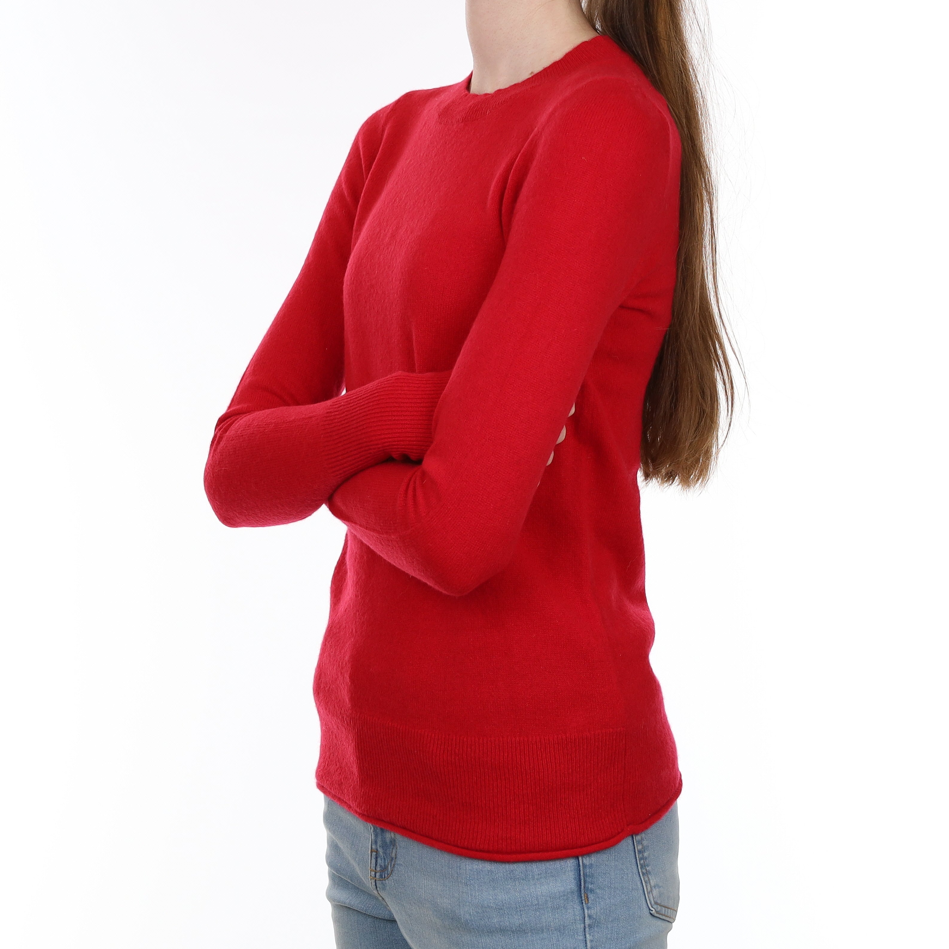 Postbox Red Crew Neck Jumper Extra Small
