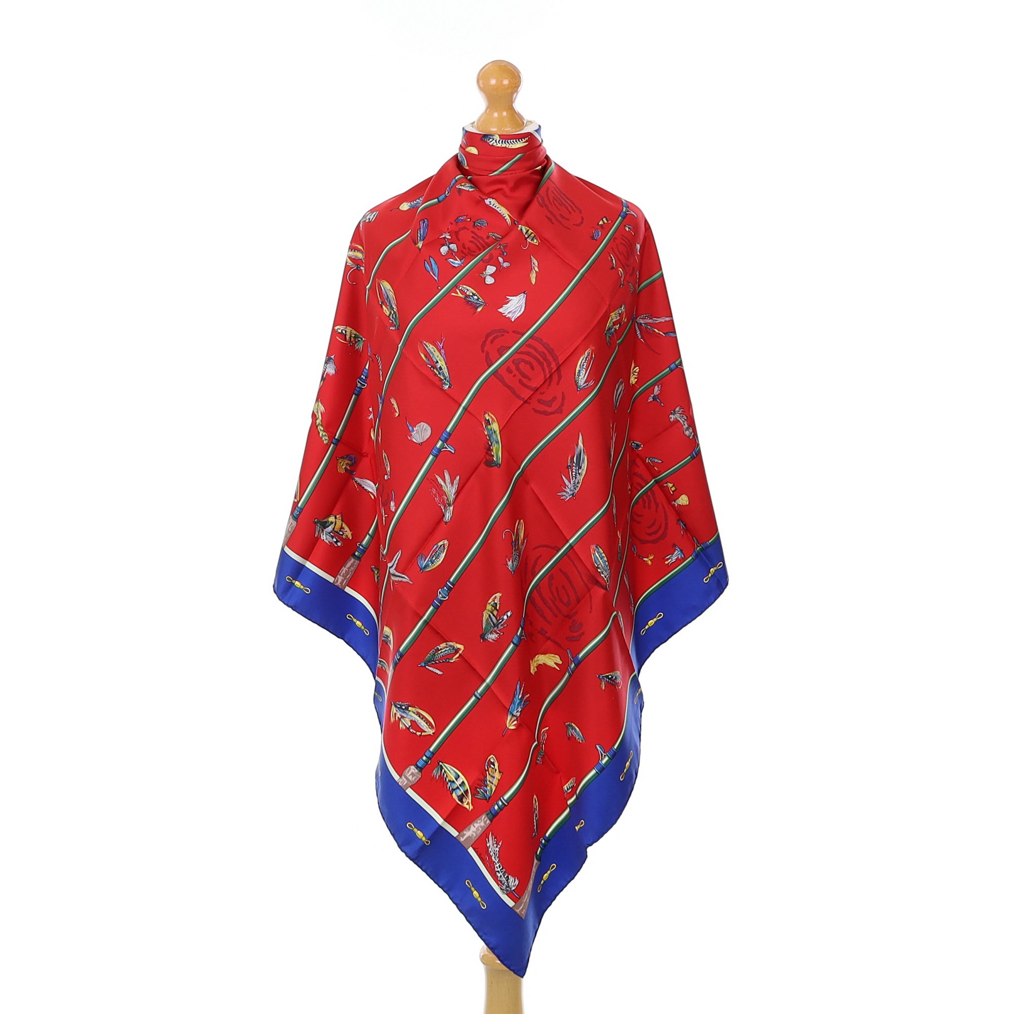 Hermès Flies Silk Scarf Quite Rare