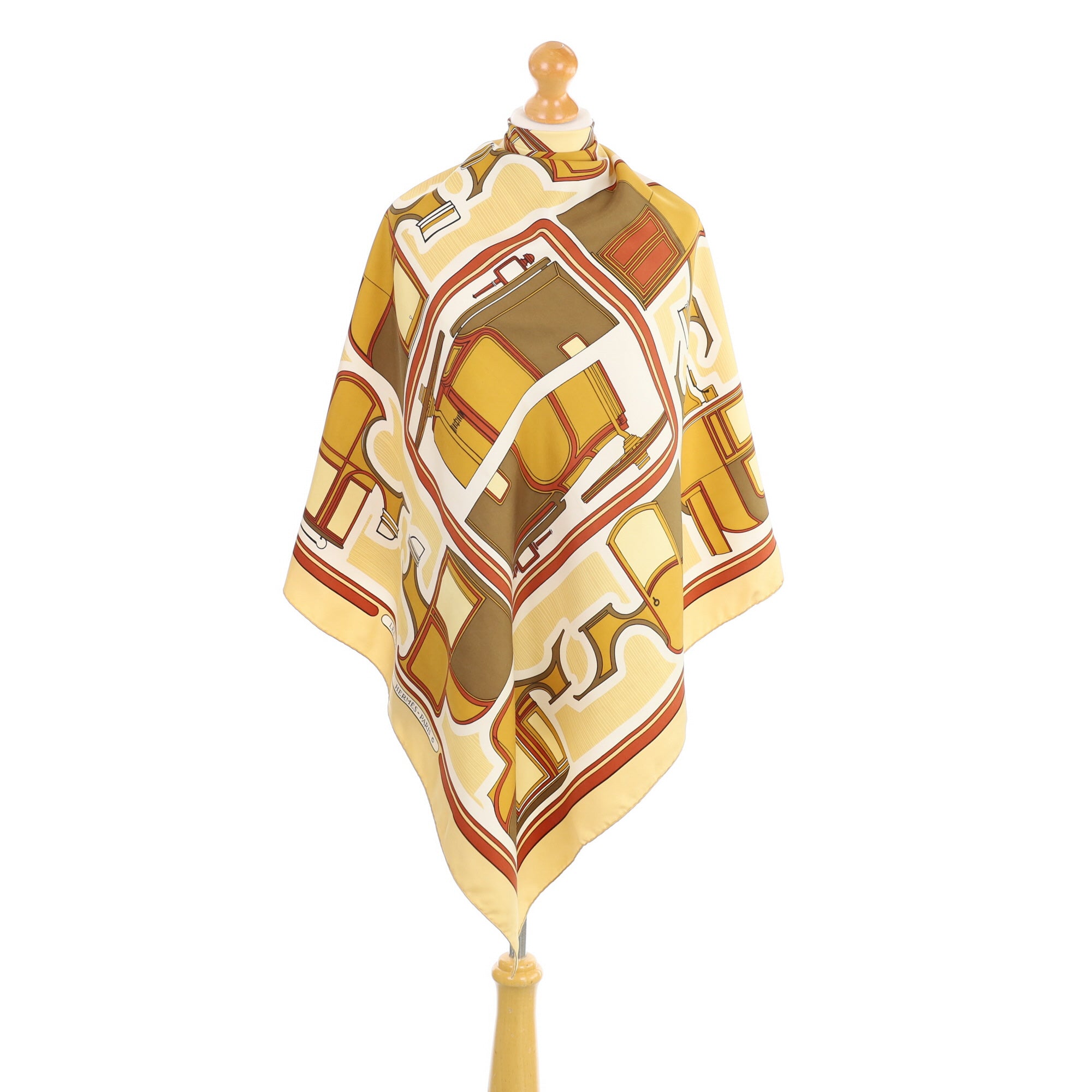 Hermès Les Coupès Silk Scarf