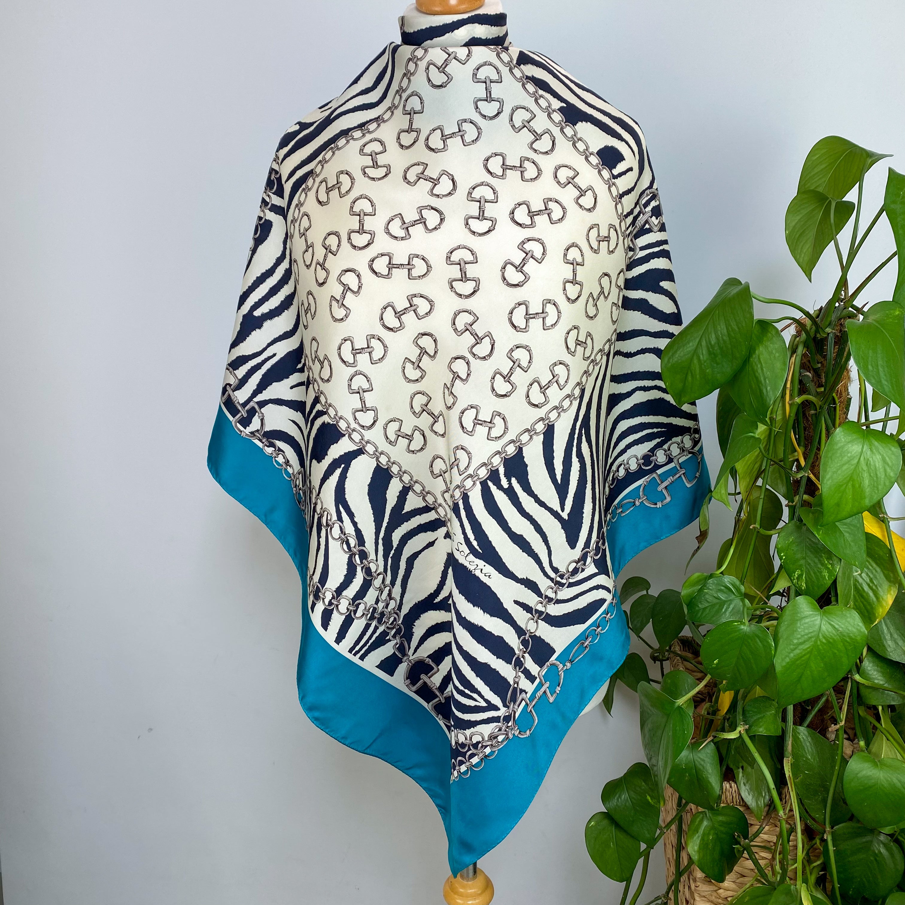 Immaculate Animal Print Silk Scarf