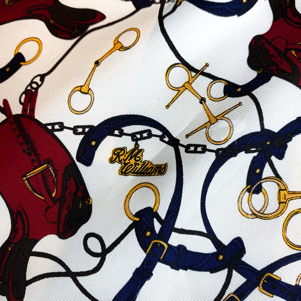 RM Williams Equestrian Silk Scarf