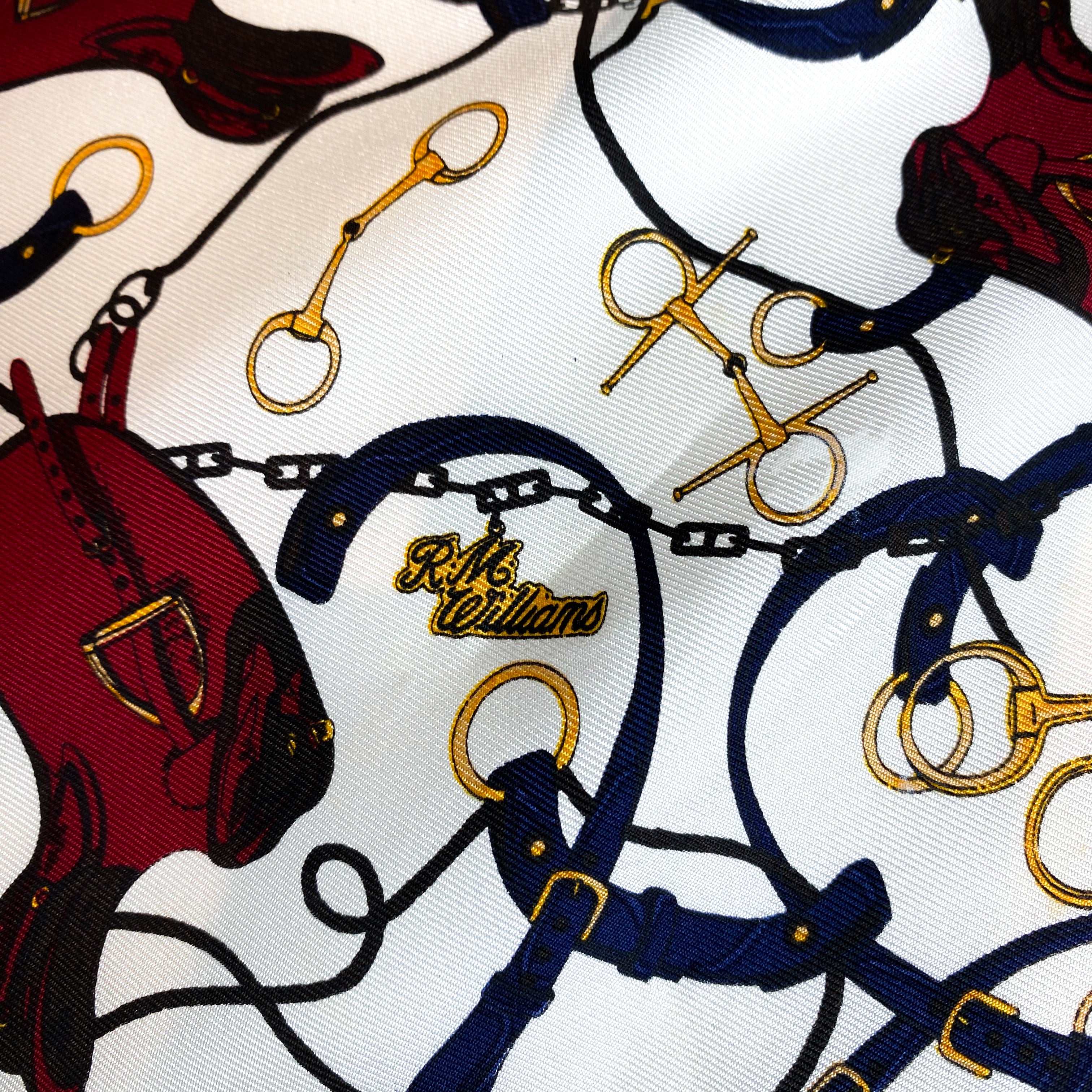 RM Williams Equestrian Silk Scarf