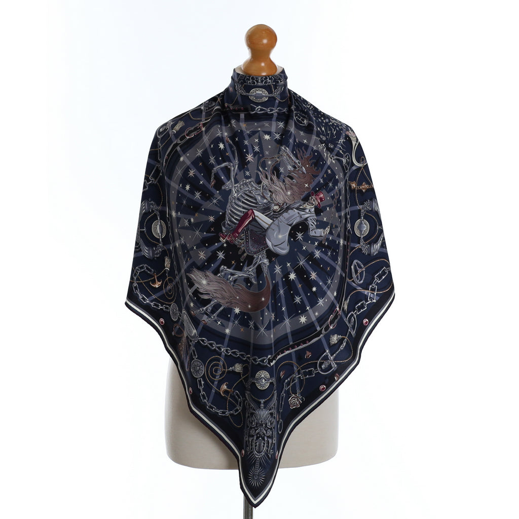 Hermès C’est la Fête 70 Silk Scarf Rare