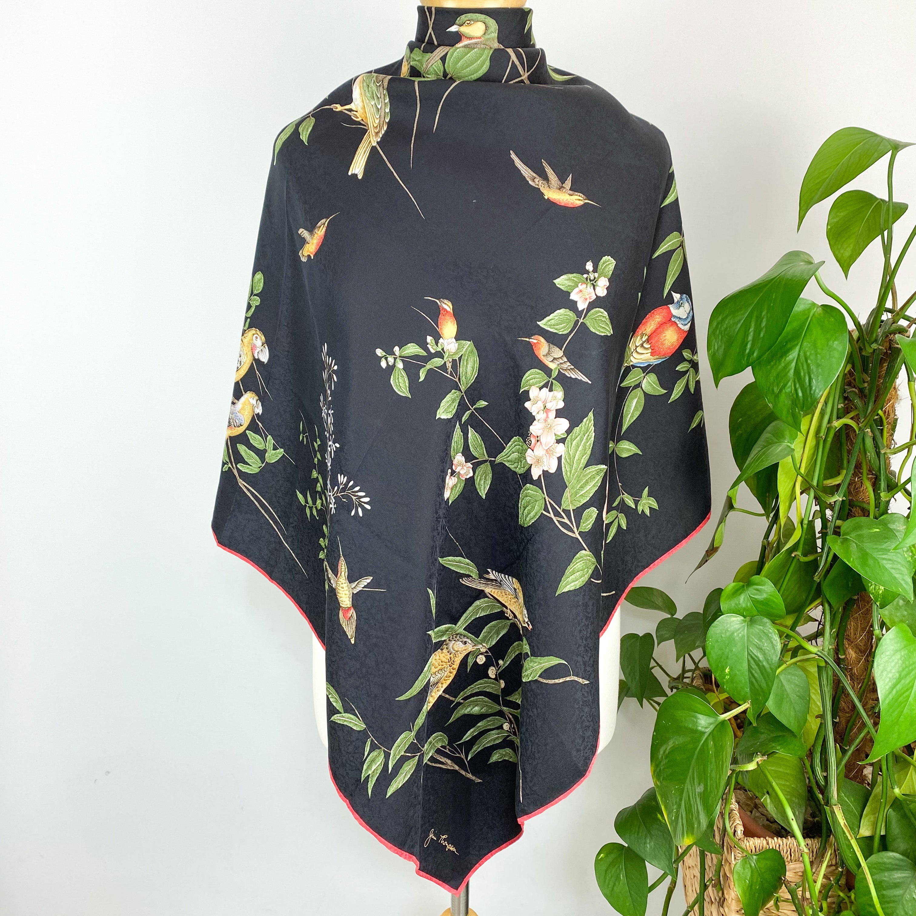 Striking Jim Thompson Thai Silk Scarf