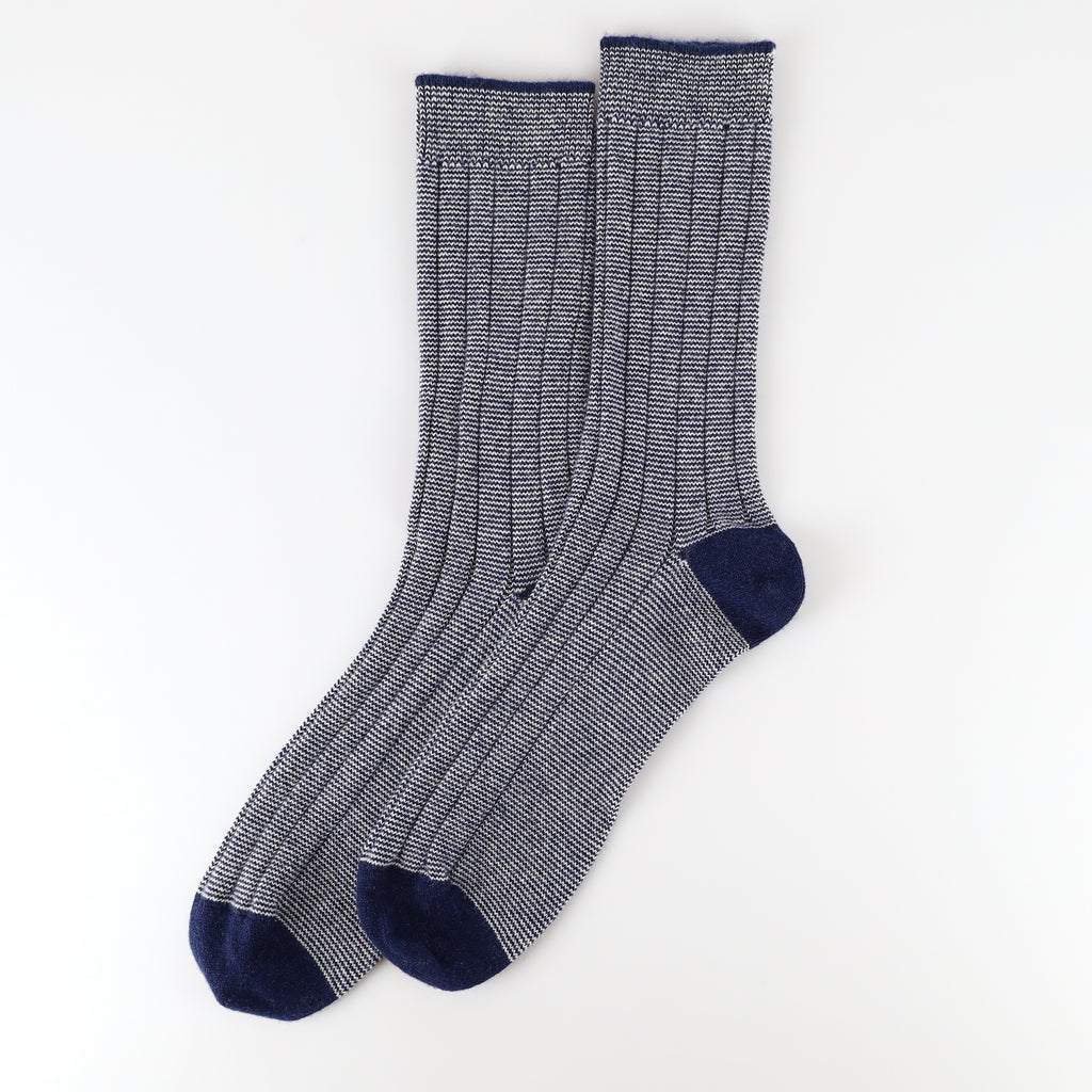 Men’s New Scottish Navy Cashmere Every Day Socks
