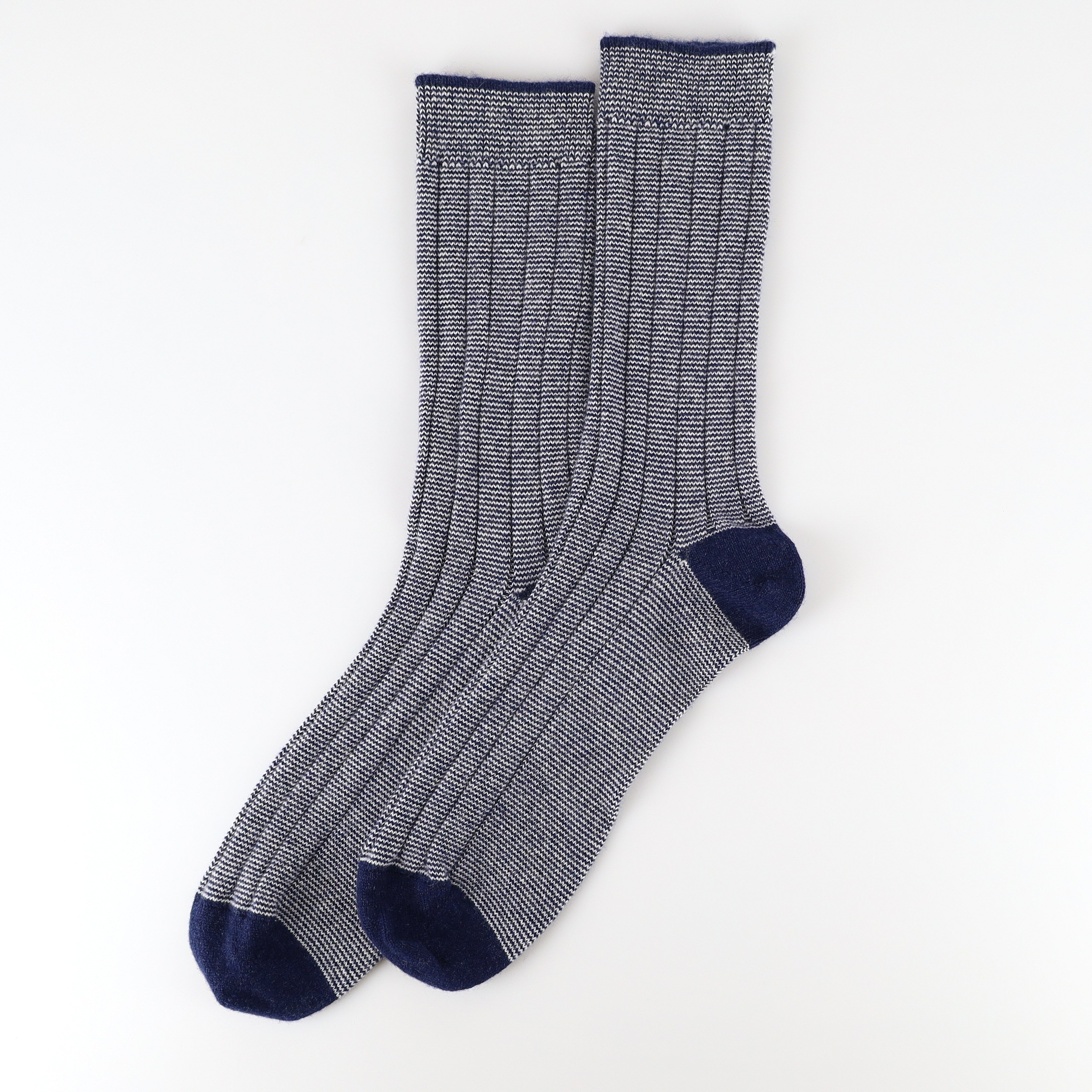 Men’s New Scottish Navy Cashmere Every Day Socks