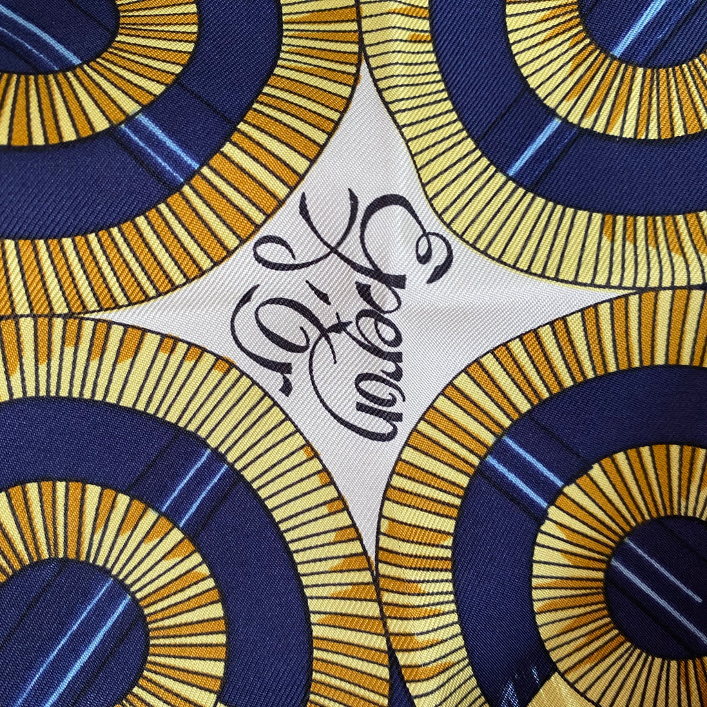 Hermès Eperon D'or Silk Scarf