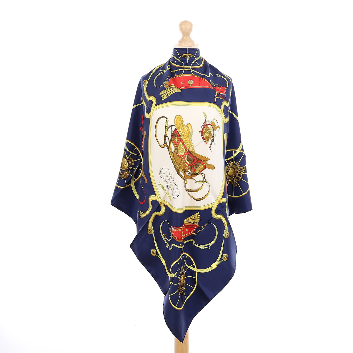 Brand New Hermès Springs Silk Scarf