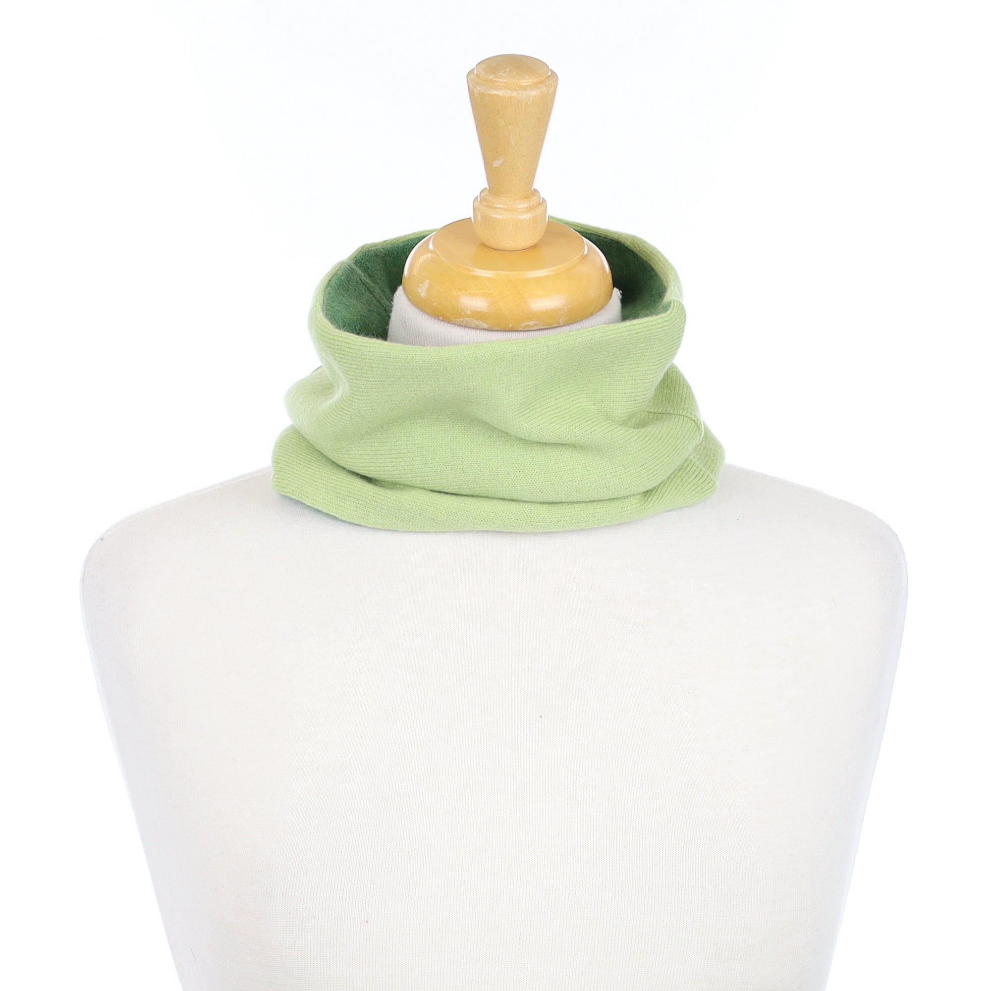 Pear Green and Jade Neck Warmer