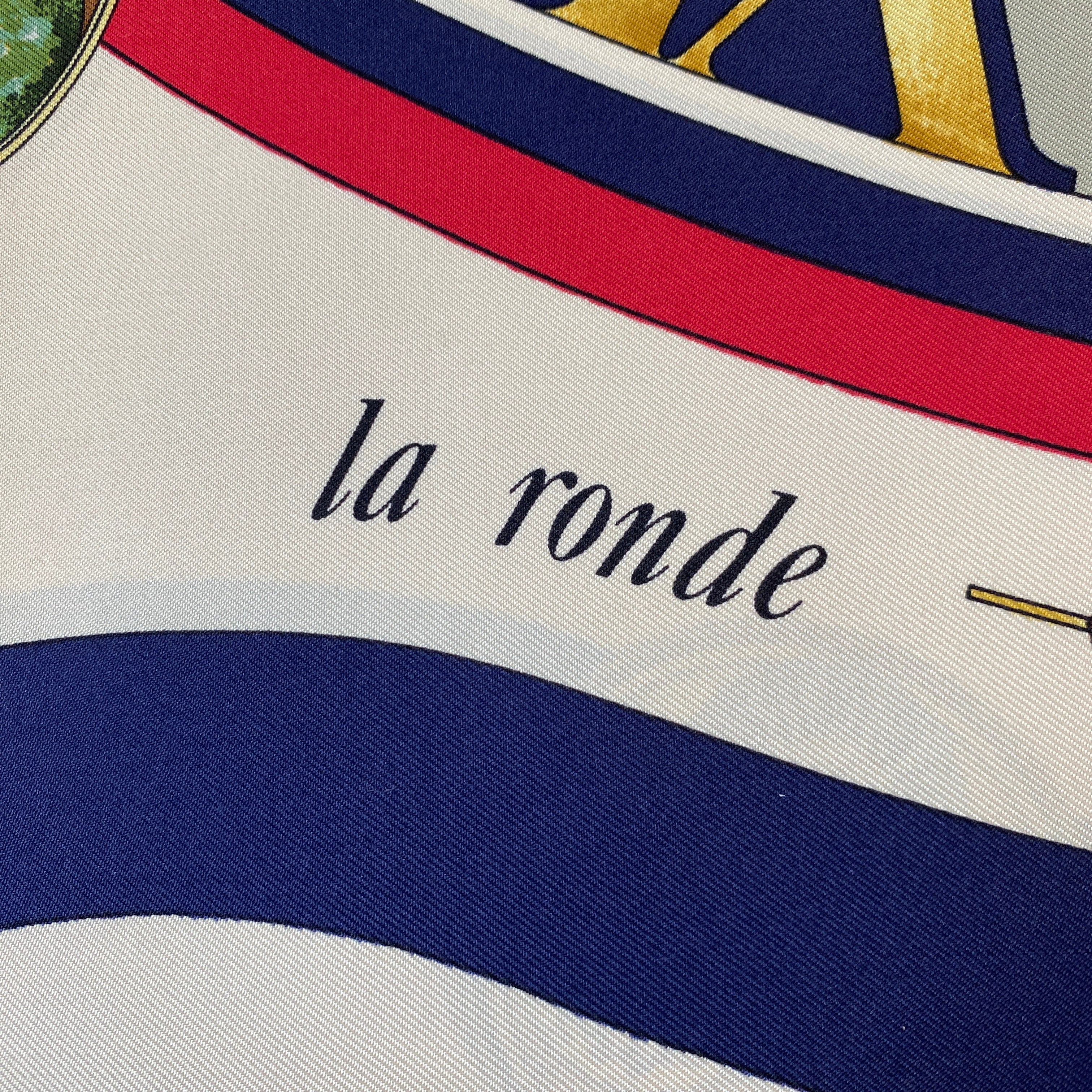 Hermès La Ronde Des Heures Silk Scarf