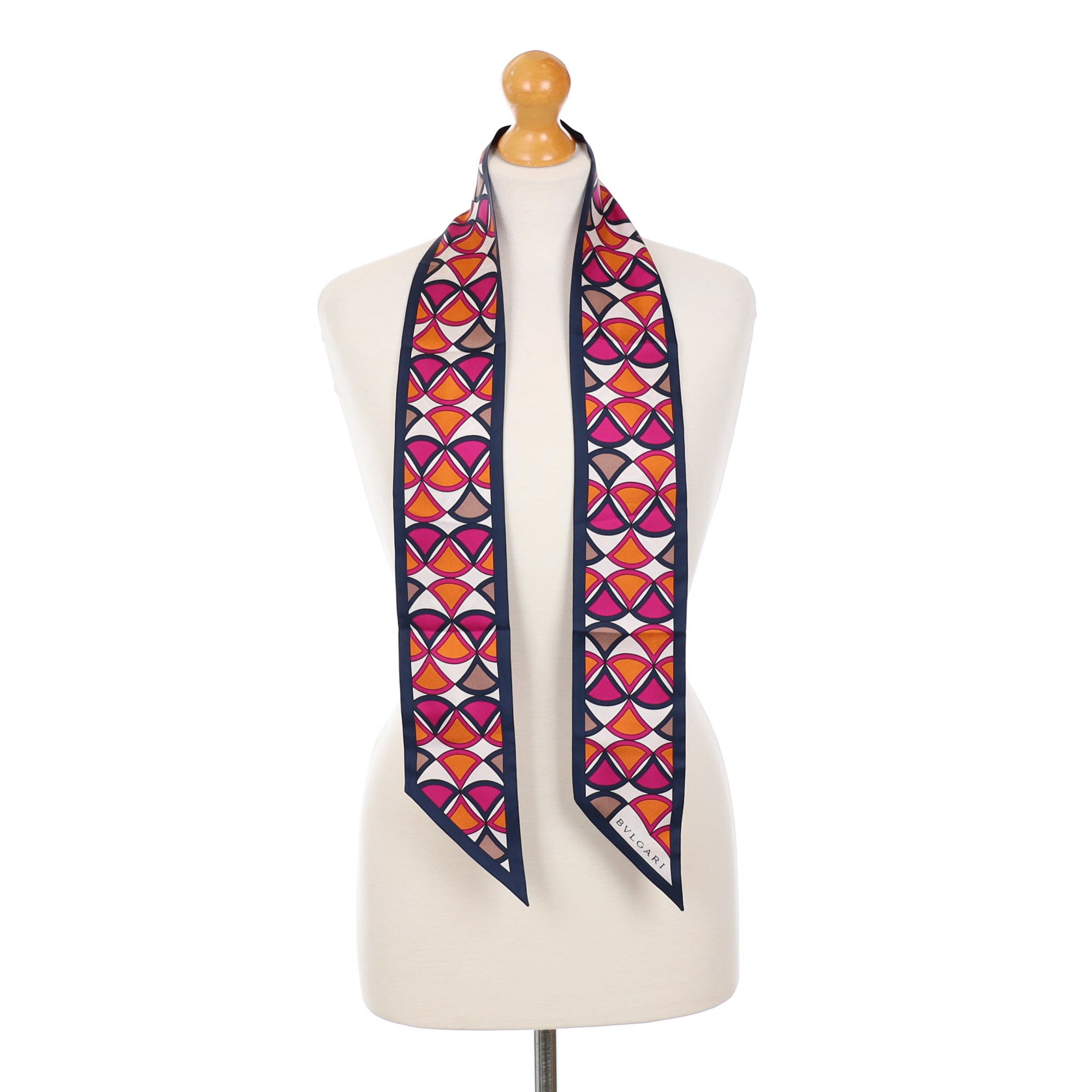 Brand New Boxed Bvlgari Silk Scarf