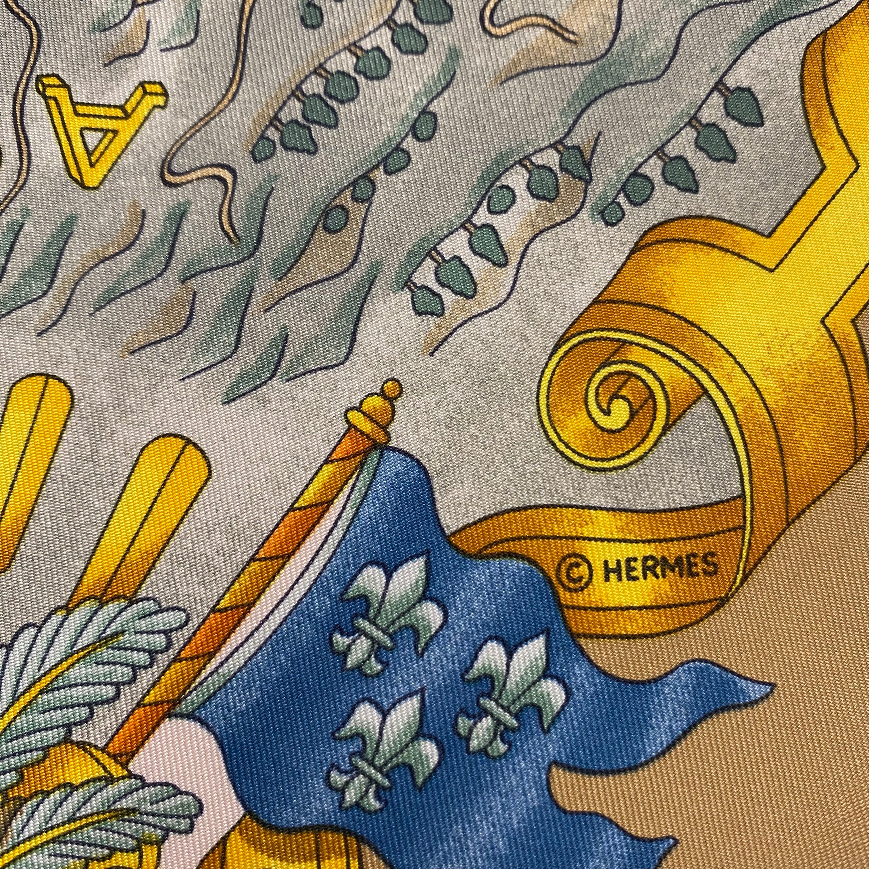 Hermès Voiles de Lumiere Boxed Silk Scarf