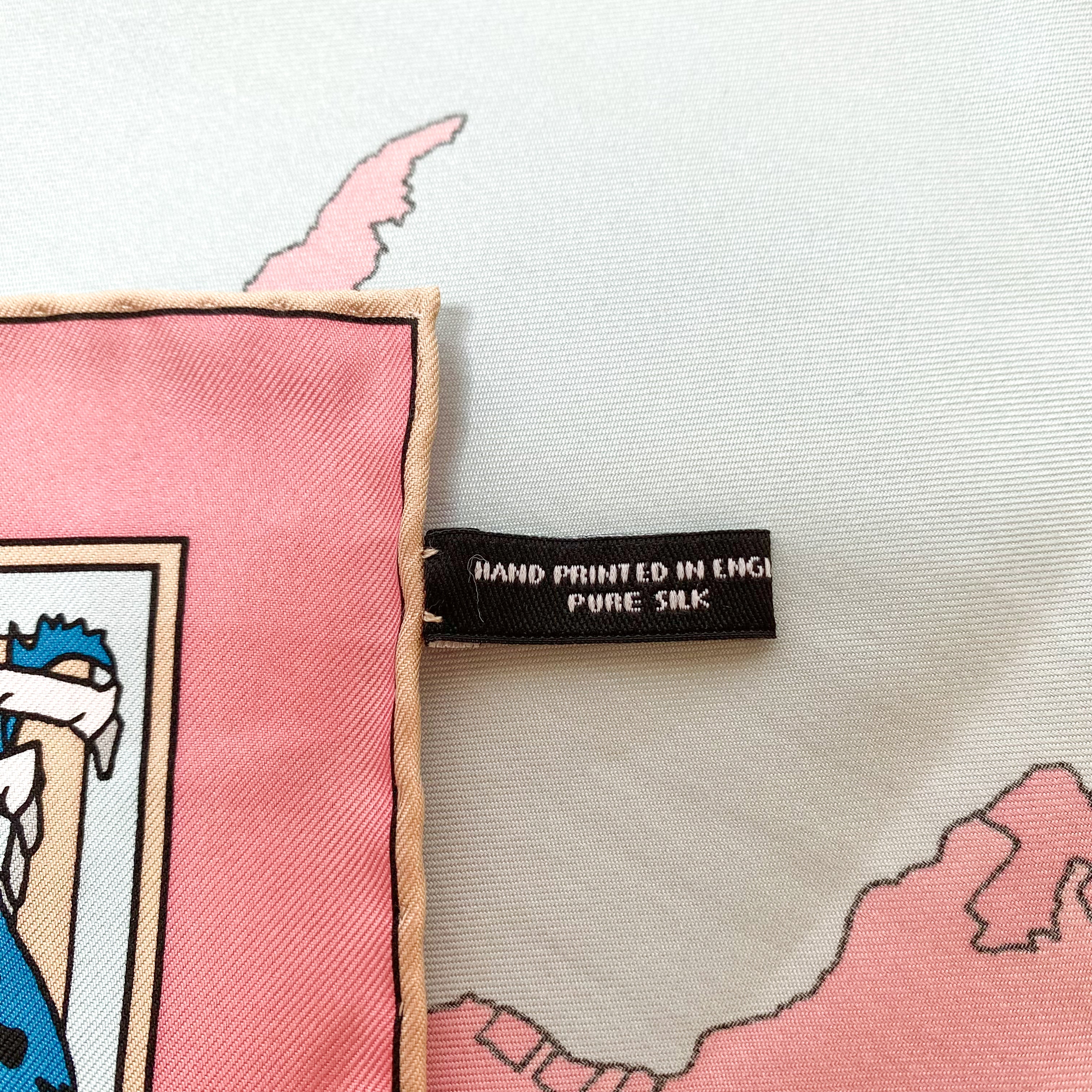 Pretty Percy Ivor Silk Scarf
