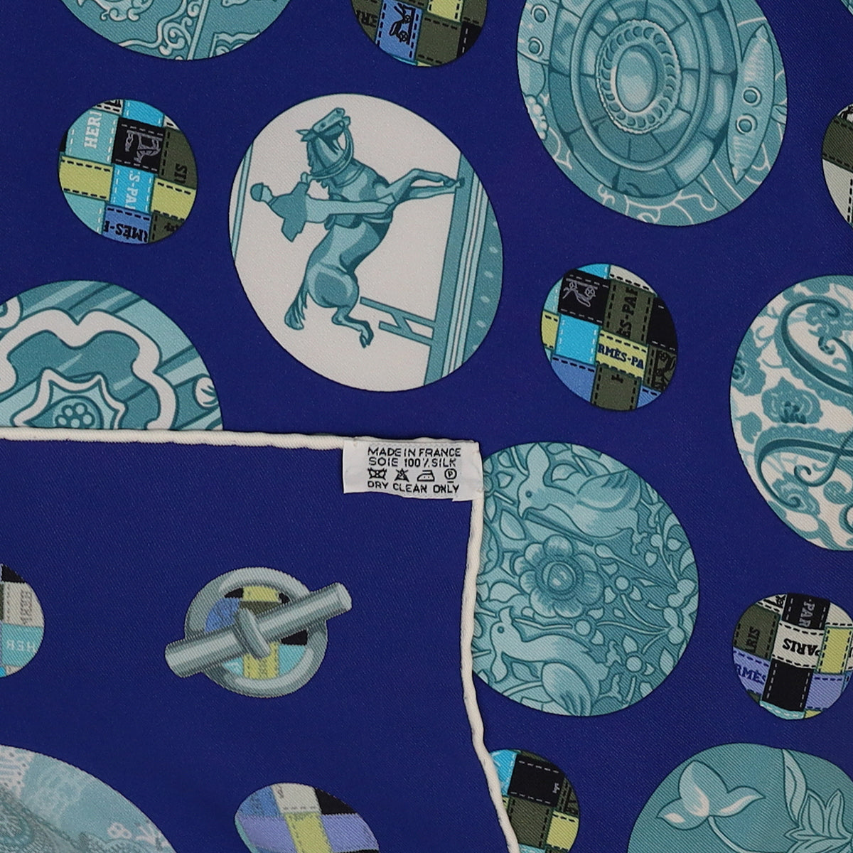 Hermès Pois De Soie Silk Scarf