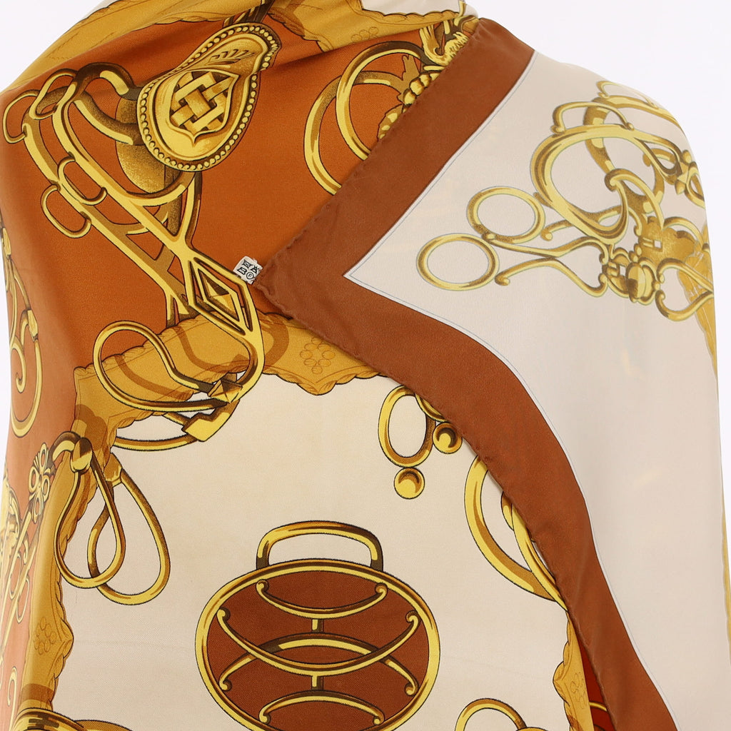 Hermès Lift Profile Silk Scarf