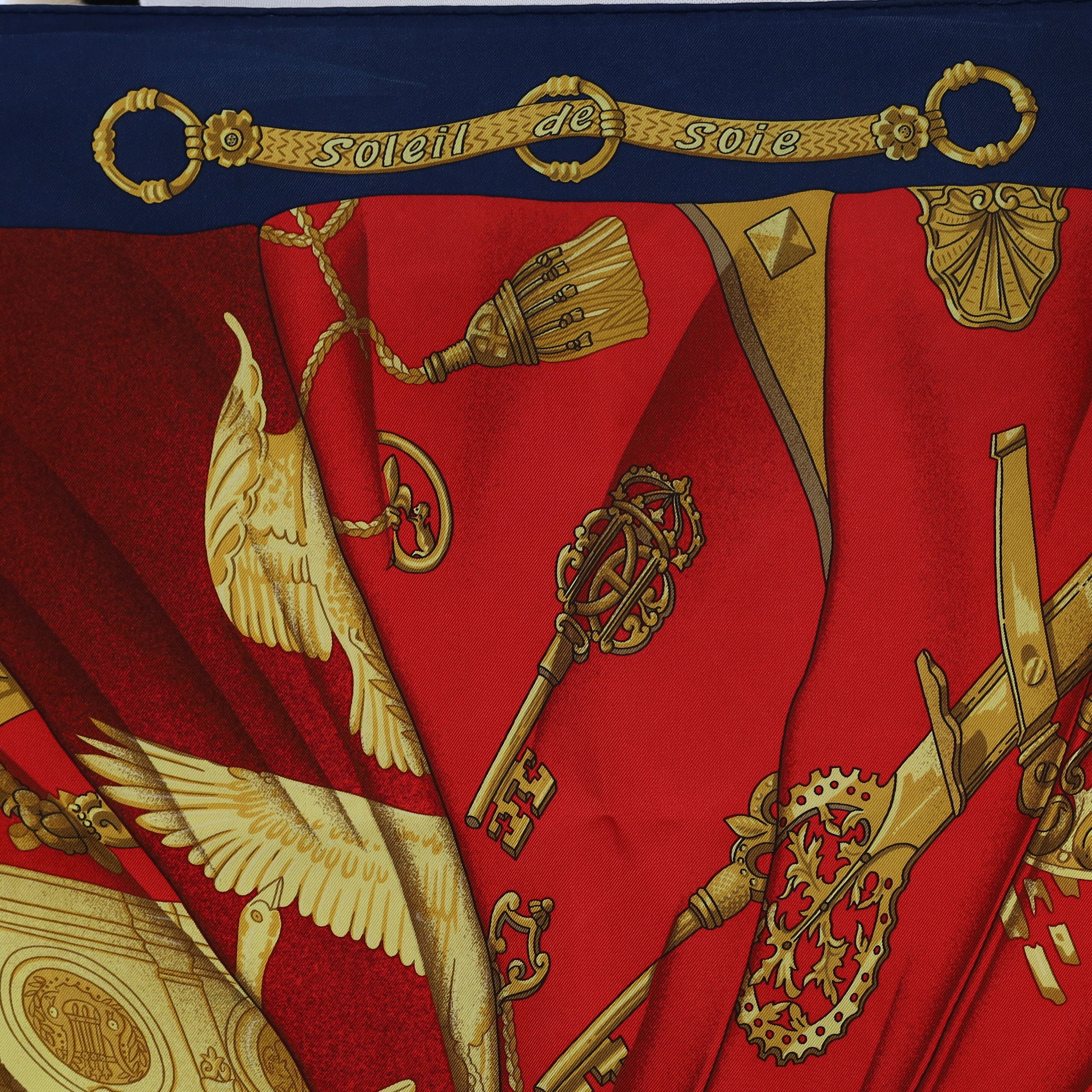Hermès Soleil De Soie Silk Scarf