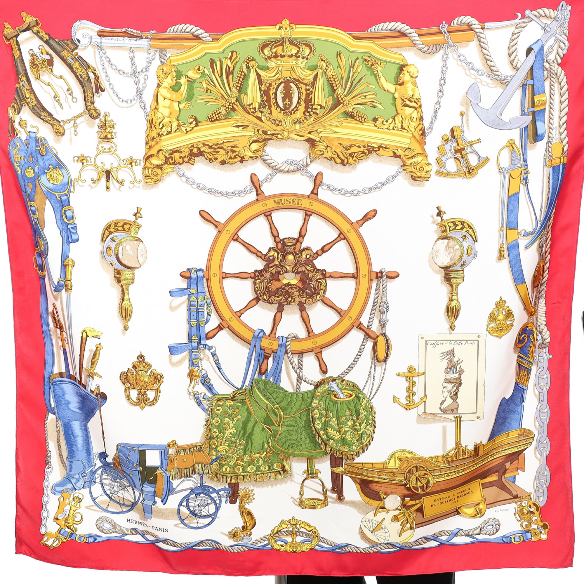 Hermès Musée Silk Scarf