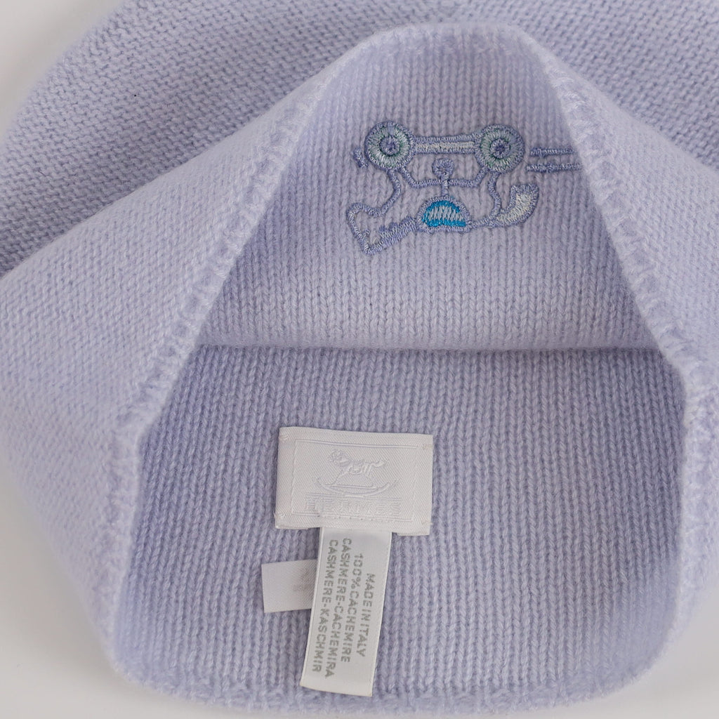 Pristine Boxed Hermès Cashmere Baby Hat