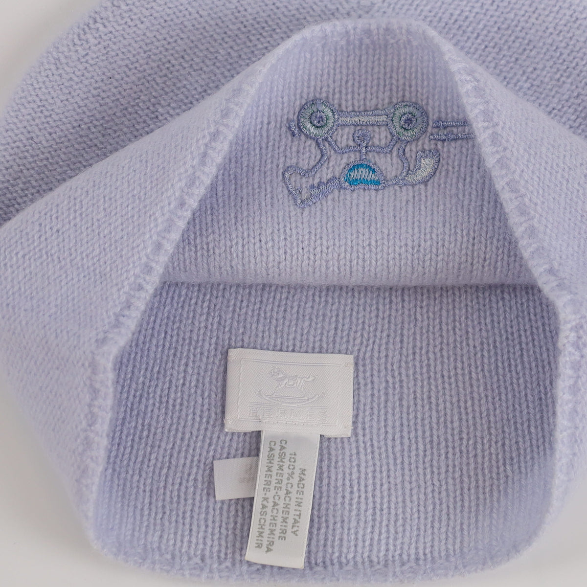 Pristine Boxed Hermès Cashmere Baby Hat