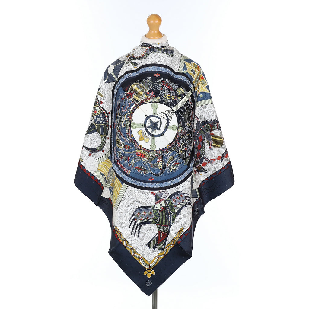 Brand New Boxed Hermès Rêve D’Australie Silk Scarf Quite Rare